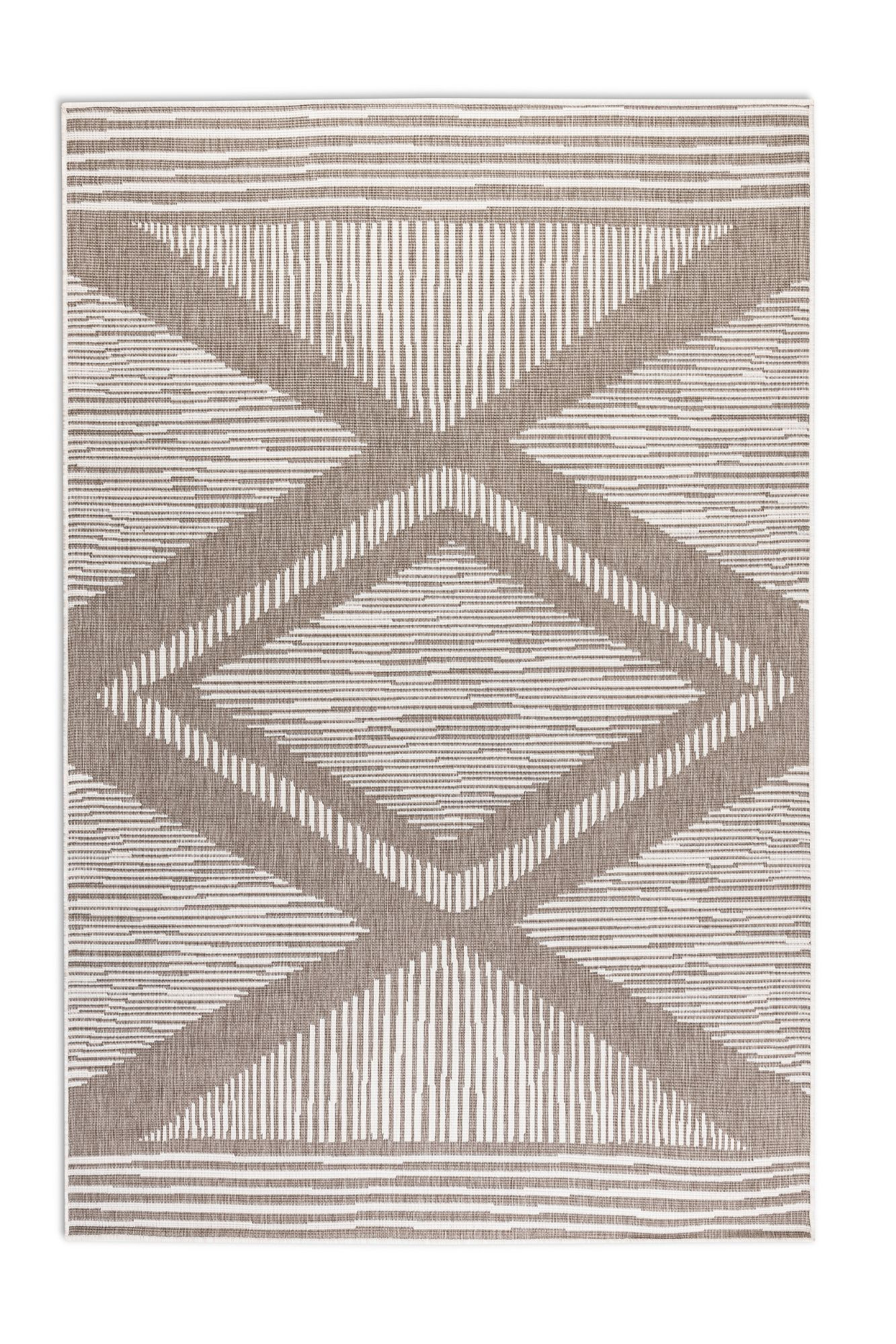 Levně ELLE Decoration koberce Kusový koberec Gemini 106016 Linen z kolekce Elle – na ven i na doma - 160x230 cm