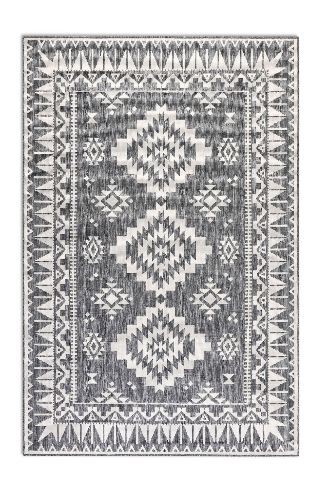 Levně ELLE Decoration koberce Kusový koberec Gemini 106018 Silver z kolekce Elle – na ven i na doma - 200x290 cm