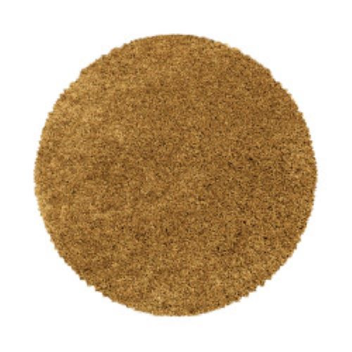 Levně Ayyildiz koberce DOPRODEJ: 160x160 (průměr) kruh cm Kusový koberec Sydney Shaggy 3000 gold kruh - 160x160 (průměr) kruh cm