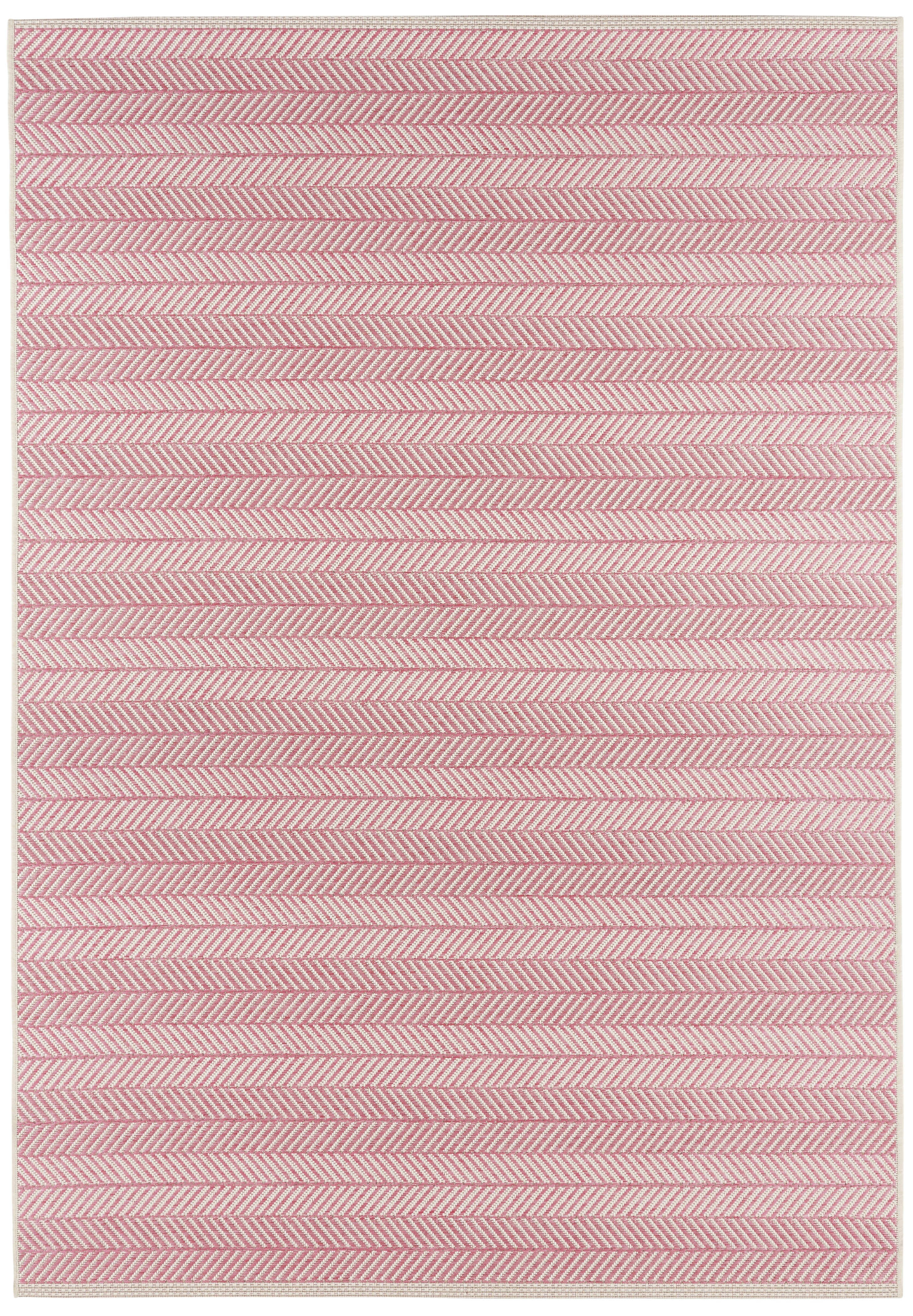 Levně NORTHRUGS - Hanse Home koberce AKCE: 70x140 cm Kusový koberec Botany Pink 103308 – na ven i na doma - 70x140 cm