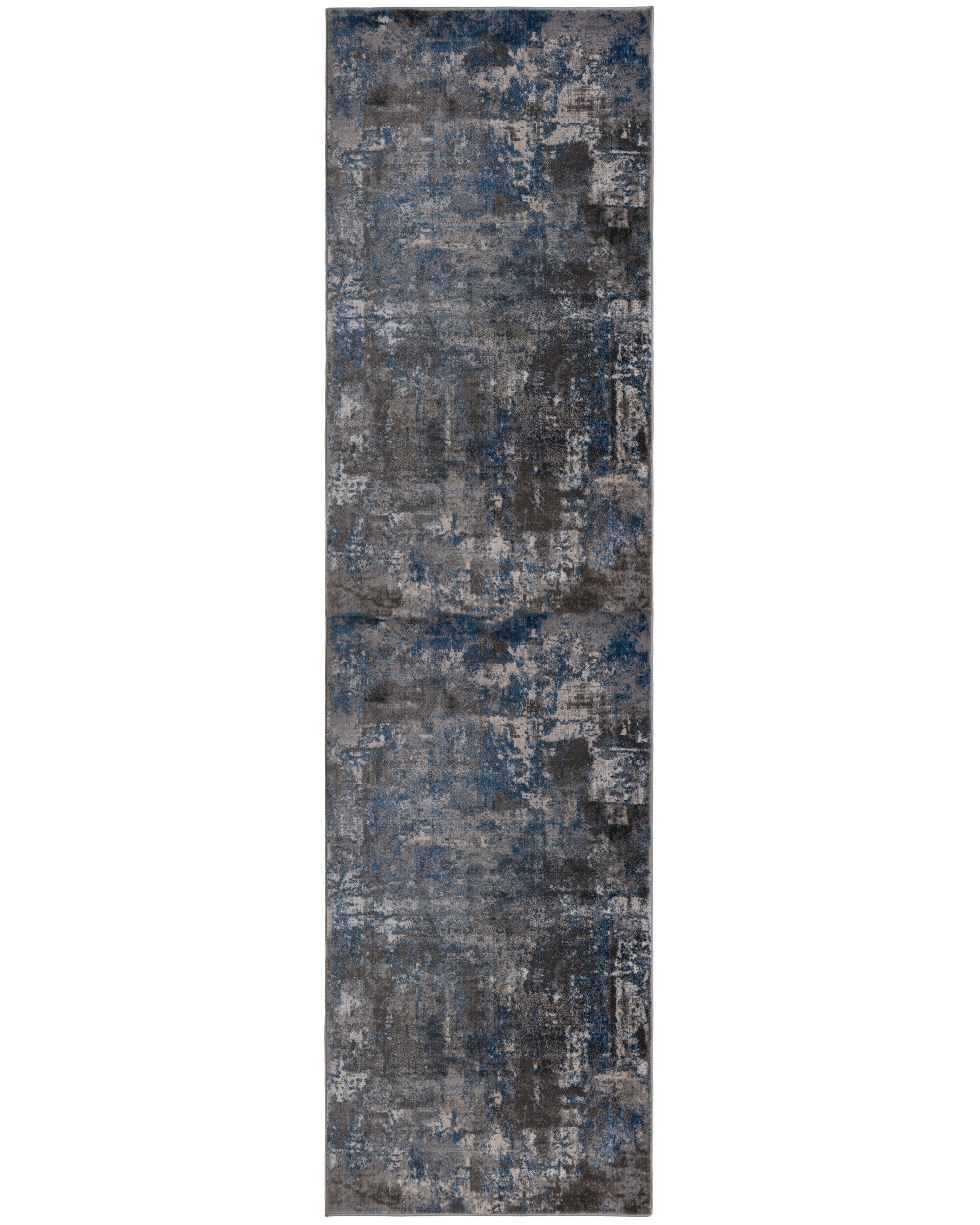 Levně Flair Rugs koberce Běhoun Cocktail Wonderlust Blue/Grey - 80x300 cm