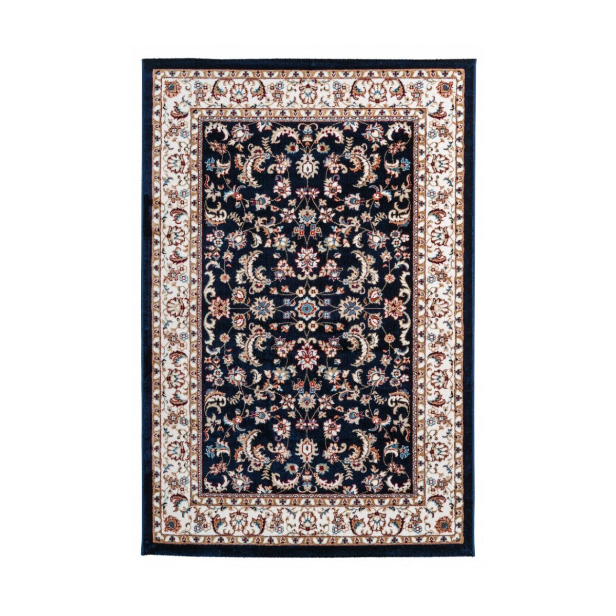 AKCE: 80x150 cm Kusový koberec Isfahan 741 navy
