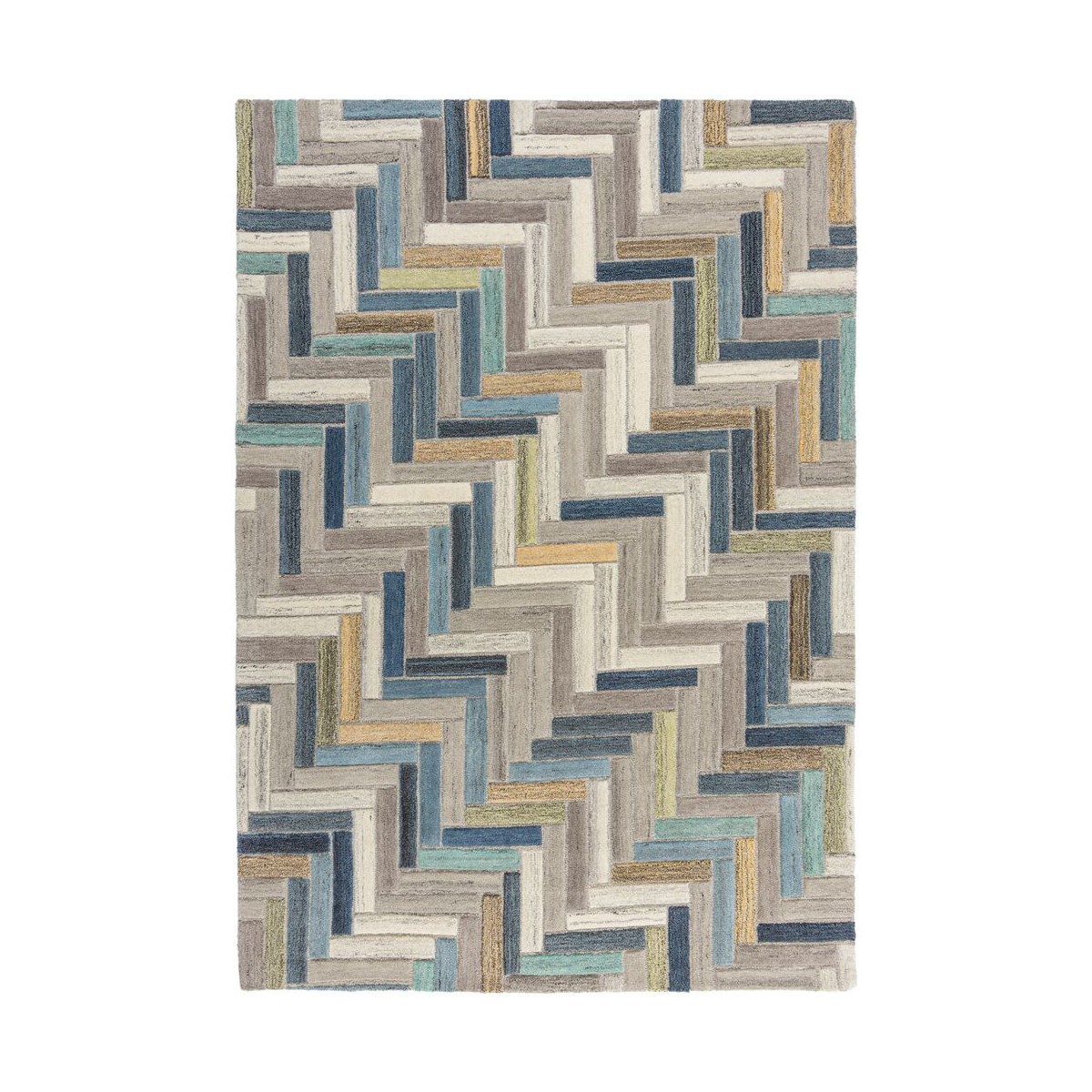 AKCE: 160x230 cm Kusový koberec Moda Russo Natural/Multi