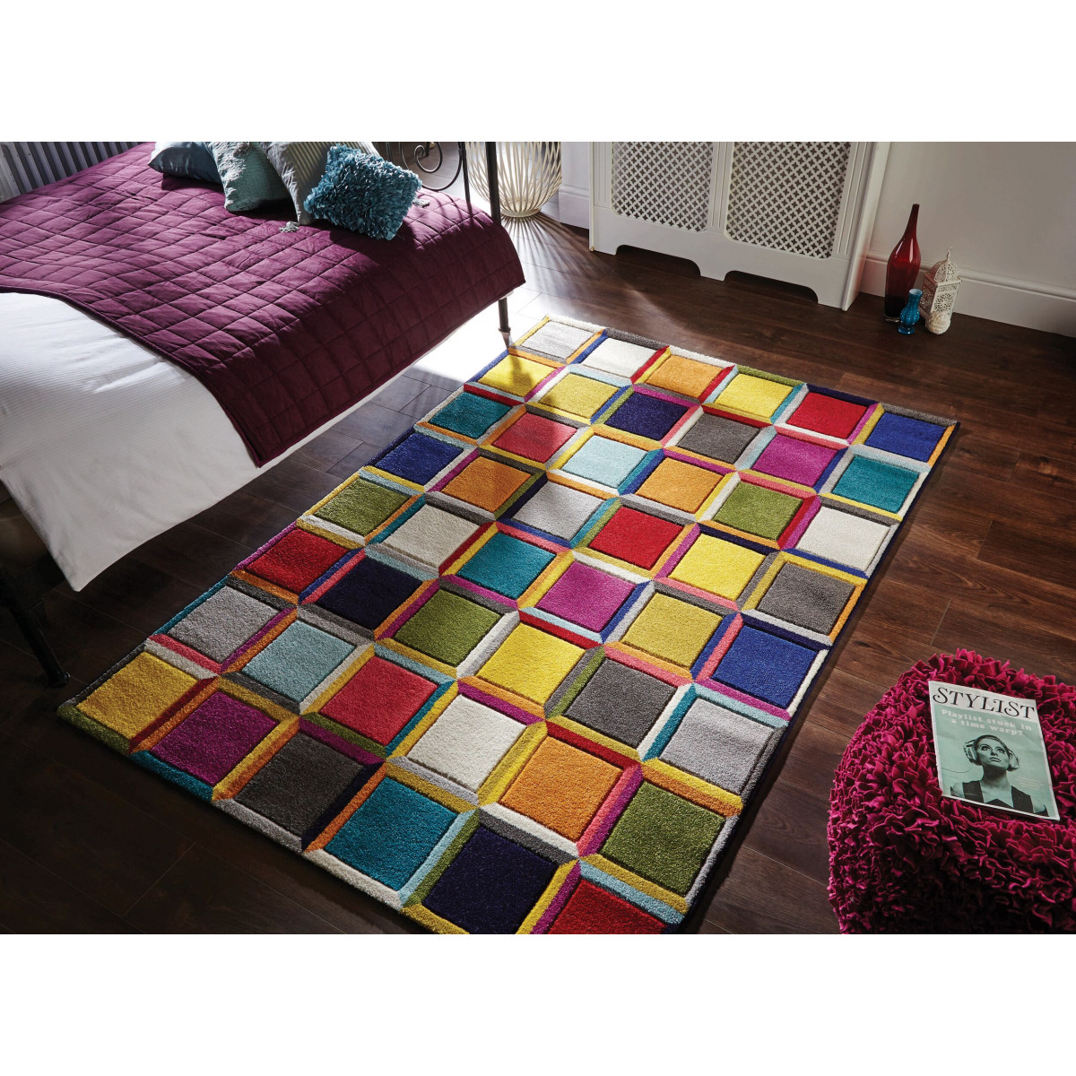 AKCE: 120x170 cm Kusový koberec Spectrum Waltz Multi