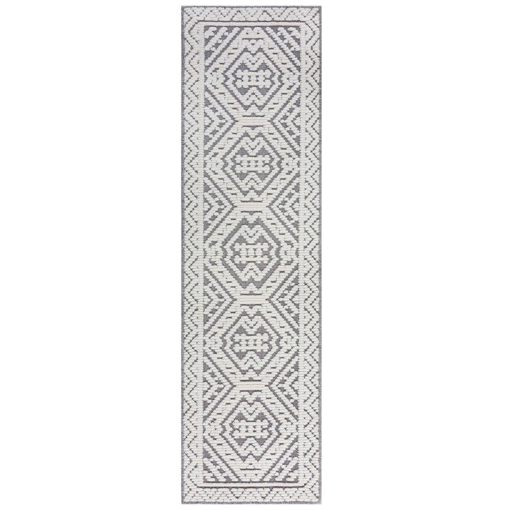Levně Flair Rugs koberce Běhoun Verve Jaipur Grey - 60x240 cm