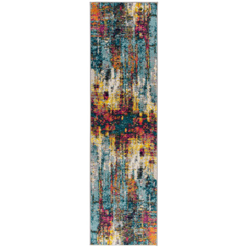 Levně Flair Rugs koberce Běhoun Spectrum Abstraction Multi - 66x230 cm