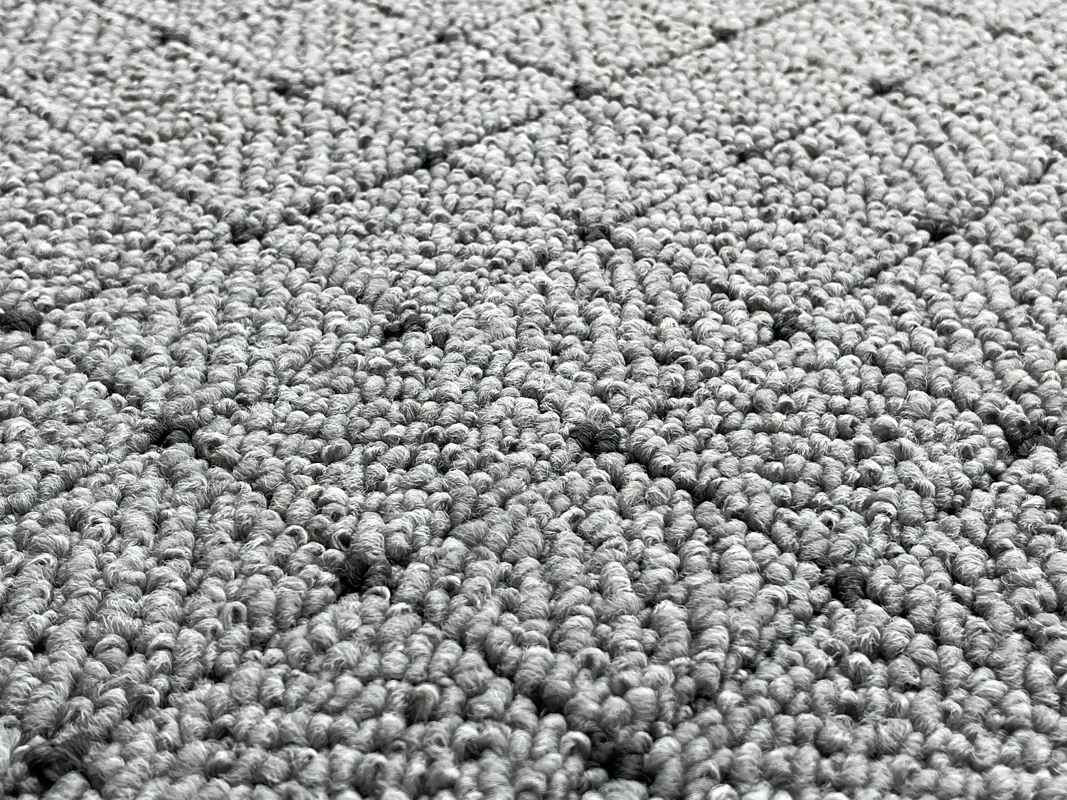 AKCE: 60x60 cm Kusový koberec Udinese šedý čtverec - 60x60 cm Vopi koberce