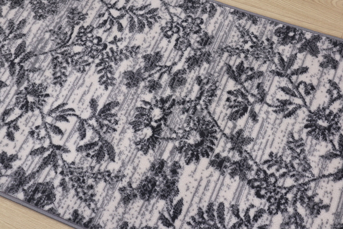 AKCE: Kusový koberec Flowers grey
