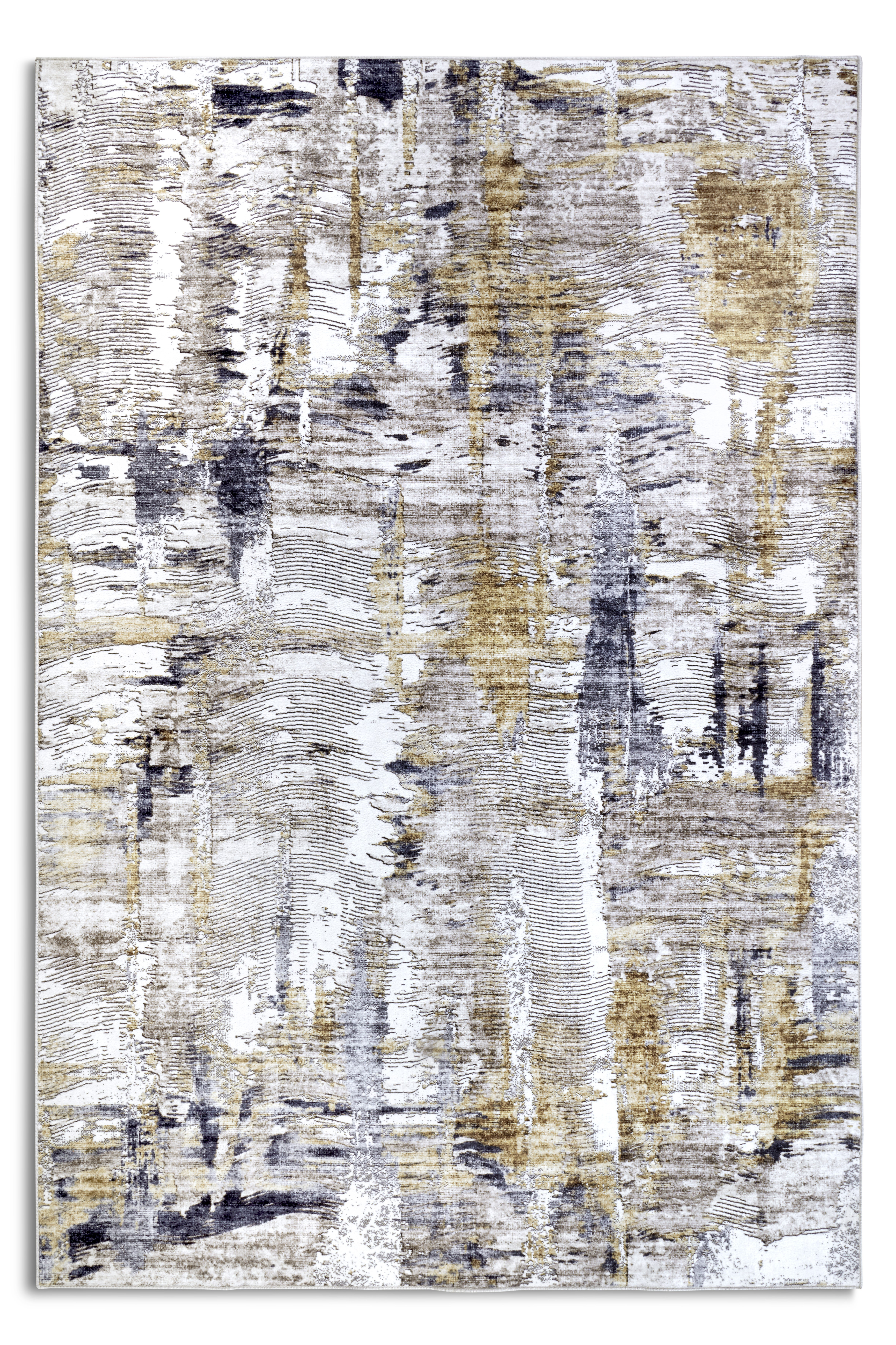 Levně ELLE Decoration, Kusový koberec Imagination New 106037 Anthracite/Gold z kolekce Elle, 120x160, šedá, ložnice