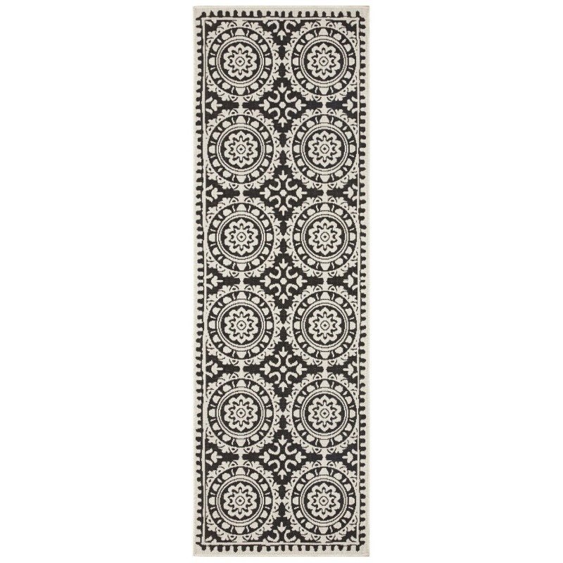 Běhoun Twin Supreme 104129 Black/Cream – na ven i na doma