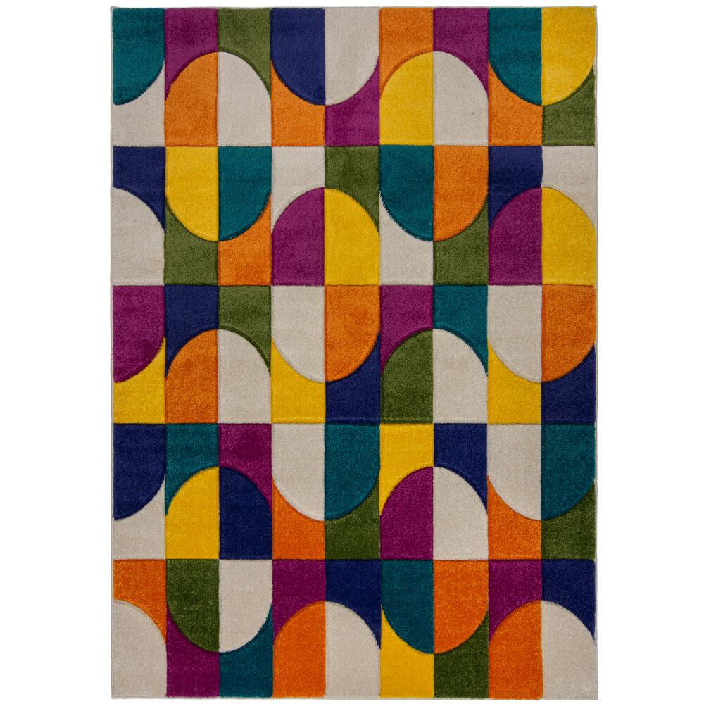 Levně Flair Rugs, Kusový koberec Spectrum Chacha Multi, 120x170, vícebarevná, ložnice