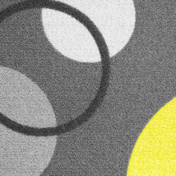 Associated Weavers, Metrážový koberec Expo New 95, na míru, šíře 4m, šedá, filc, ložnice