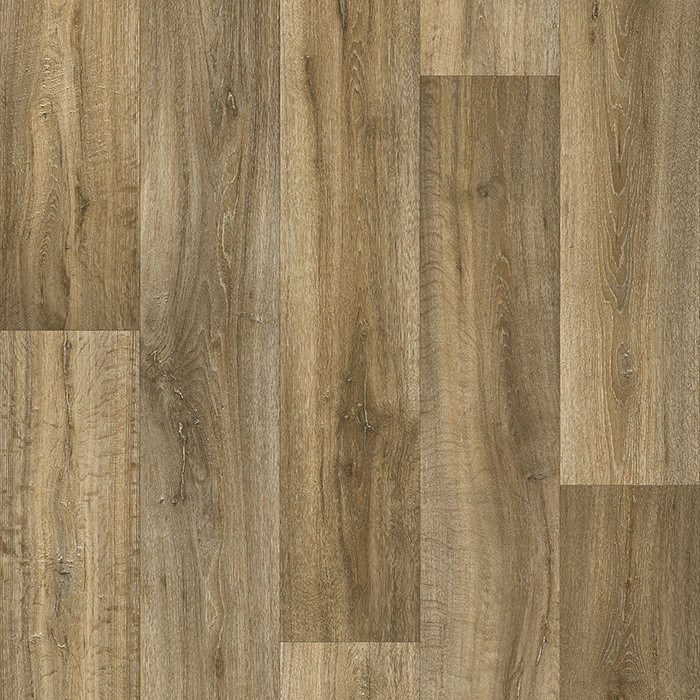 Beaulieu International Group, PVC podlaha - lino Domo 2152, na míru, šíře 2m,4m, hnědá, bez podkladu, koupelna