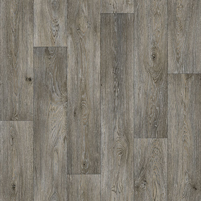 Beaulieu International Group, PVC podlaha - lino Domo 2153, na míru, šíře 2m,3m,4m, šedá, bez podkladu, koupelna