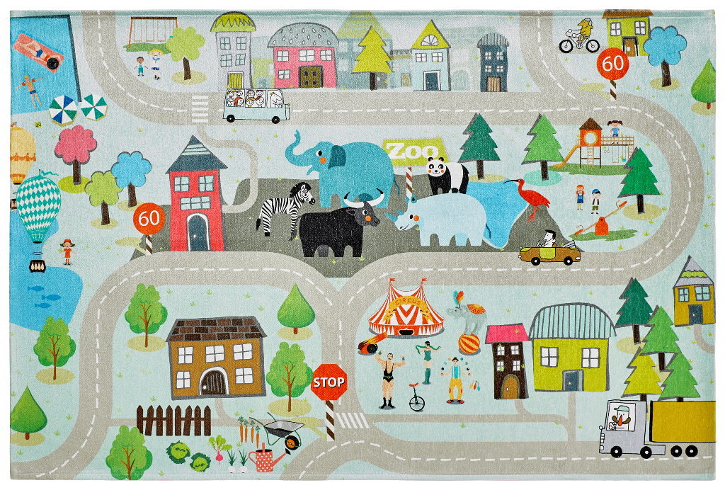 Obsession, DOPRODEJ: 160x230 cm Dětský kusový koberec Torino kids 231 STREET, 160x230, vícebarevná, dětský pokoj