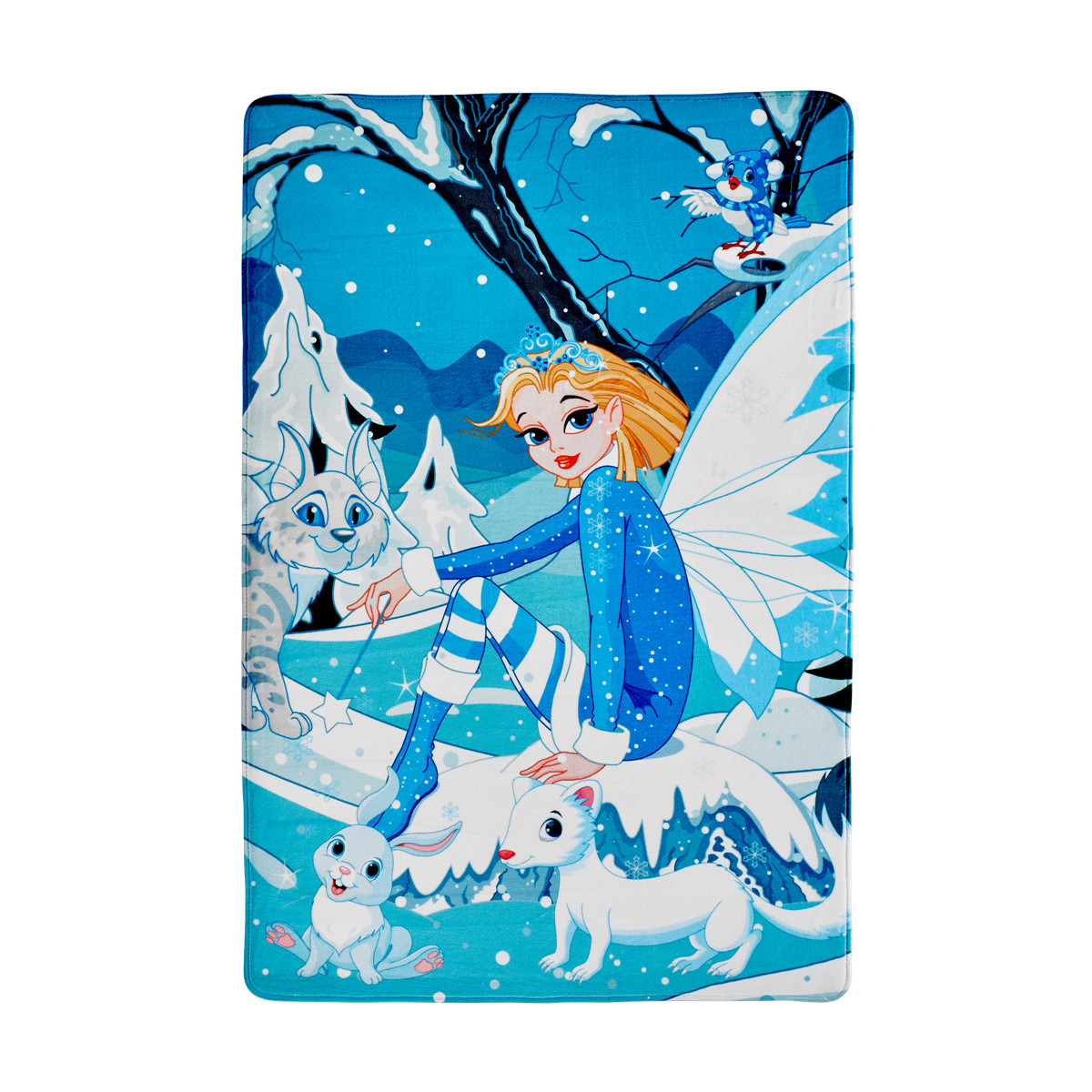 Dětský kusový koberec Fairy tale 640 ICE FAIRY