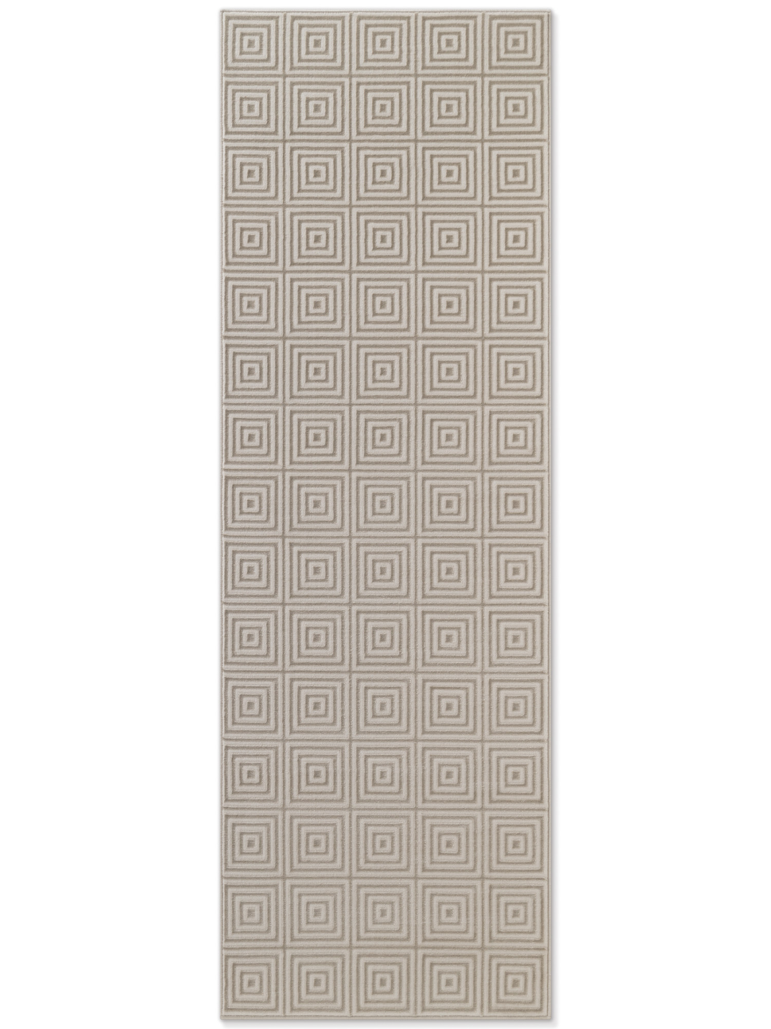 Levně ELLE Decoration, Běhoun Perles 106184 White Cream z kolekce Elle, 80x240, béžová, ložnice