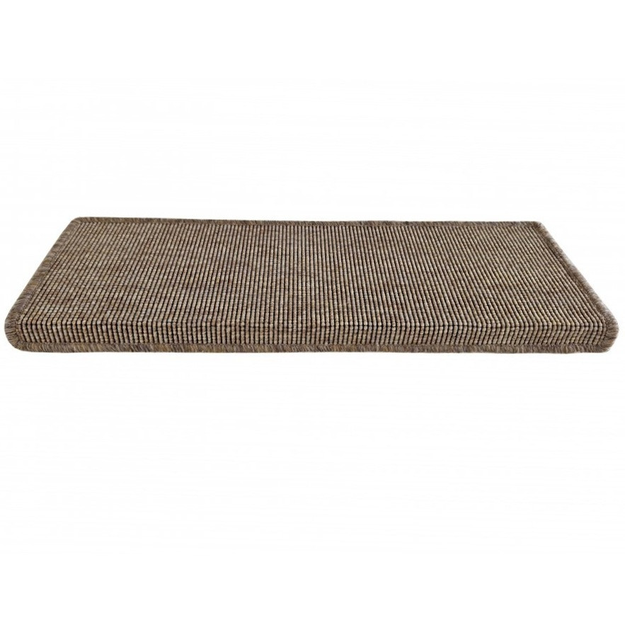 Levně Vopi Nášlapy na schody Nature NEW přírodní obdélník, samolepící - 24x65 obdélník (rozměr včetně ohybu)