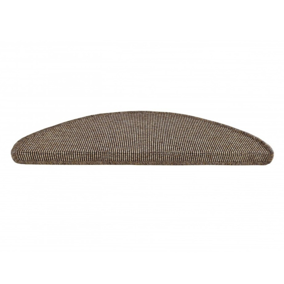 Levně Vopi Nášlapy na schody Nature NEW přírodní půlkruh, samolepící - 24x65 půlkruh (rozměr včetně ohybu)