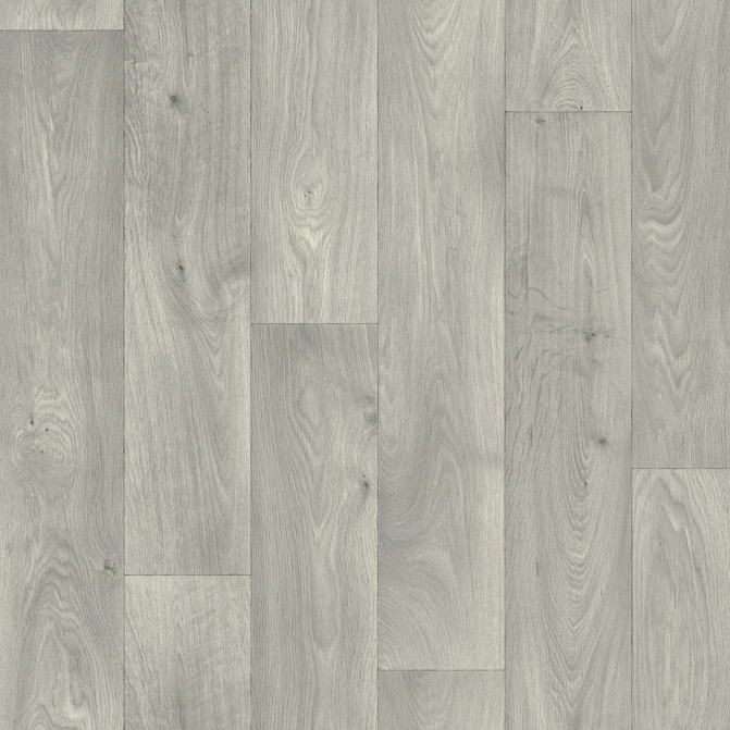 Levně Beaulieu International Group, PVC podlaha - lino Master X Premium 3809, na míru, šíře 2m,4m, šedá, bez podkladu, chodba / předsíň