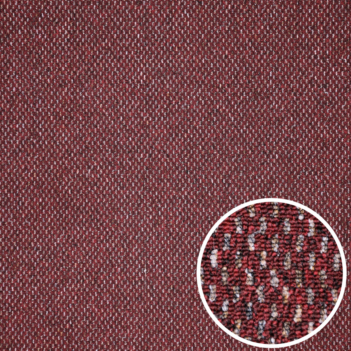 Levně Timzo, Metrážový koberec Rubin 2159 red, na míru, šíře 4m, červená, ab (mřížka), chodba / předsíň