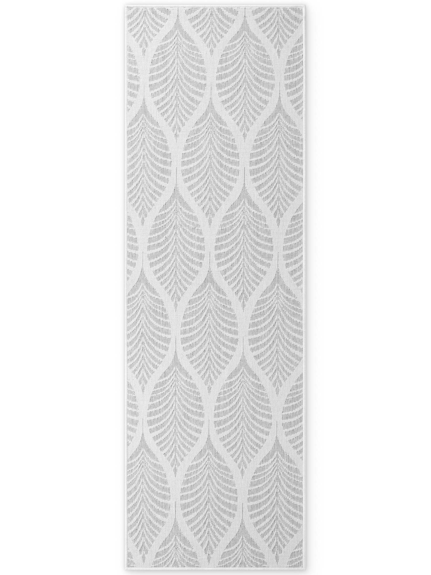 Levně NORTHRUGS, Běhoun Duet Liora 106246 White/Gray - na ven i na doma, 80x250, šedá, chodba / předsíň
