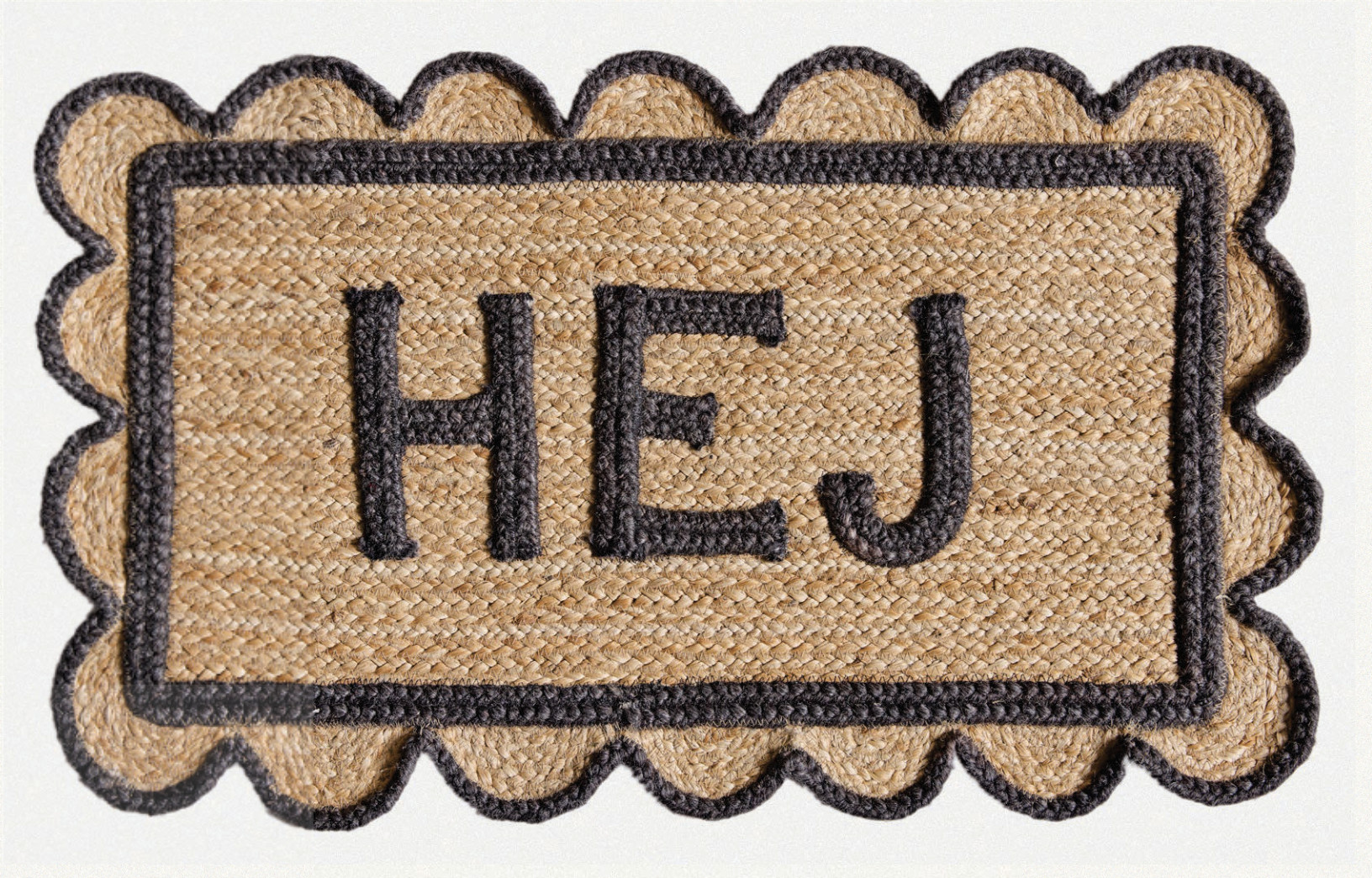 Levně Diamond Carpets India, Ručně vázaná rohožka Hola SM 03 Natural, 50x80, béžová, chodba / předsíň