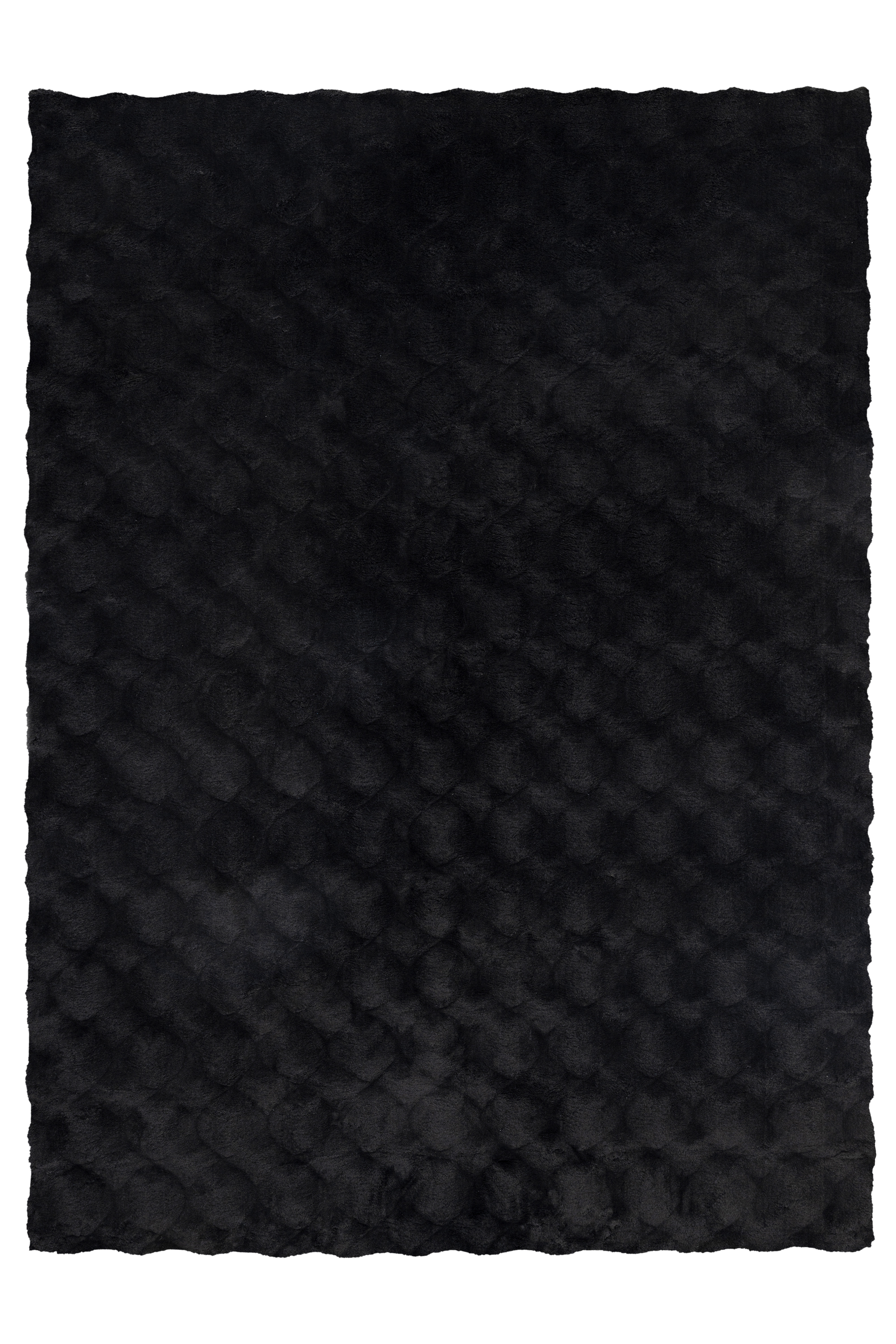 Obsession, Kusový koberec Diamond Cut 800 Anthrazit, 160x230, černá, ložnice