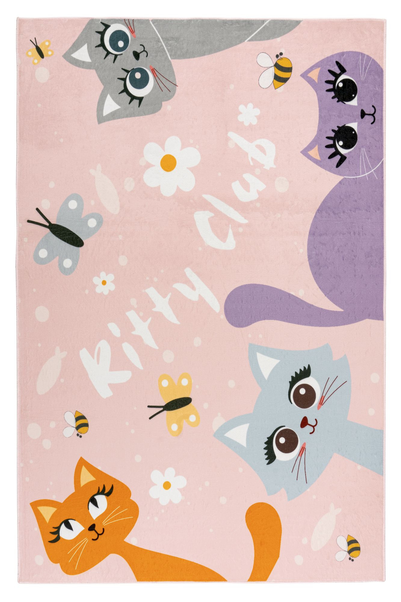 Levně Obsession, Dětský kusový koberec Magic Kids ML 104 Kicl, 115 x160, růžová, dětský pokoj