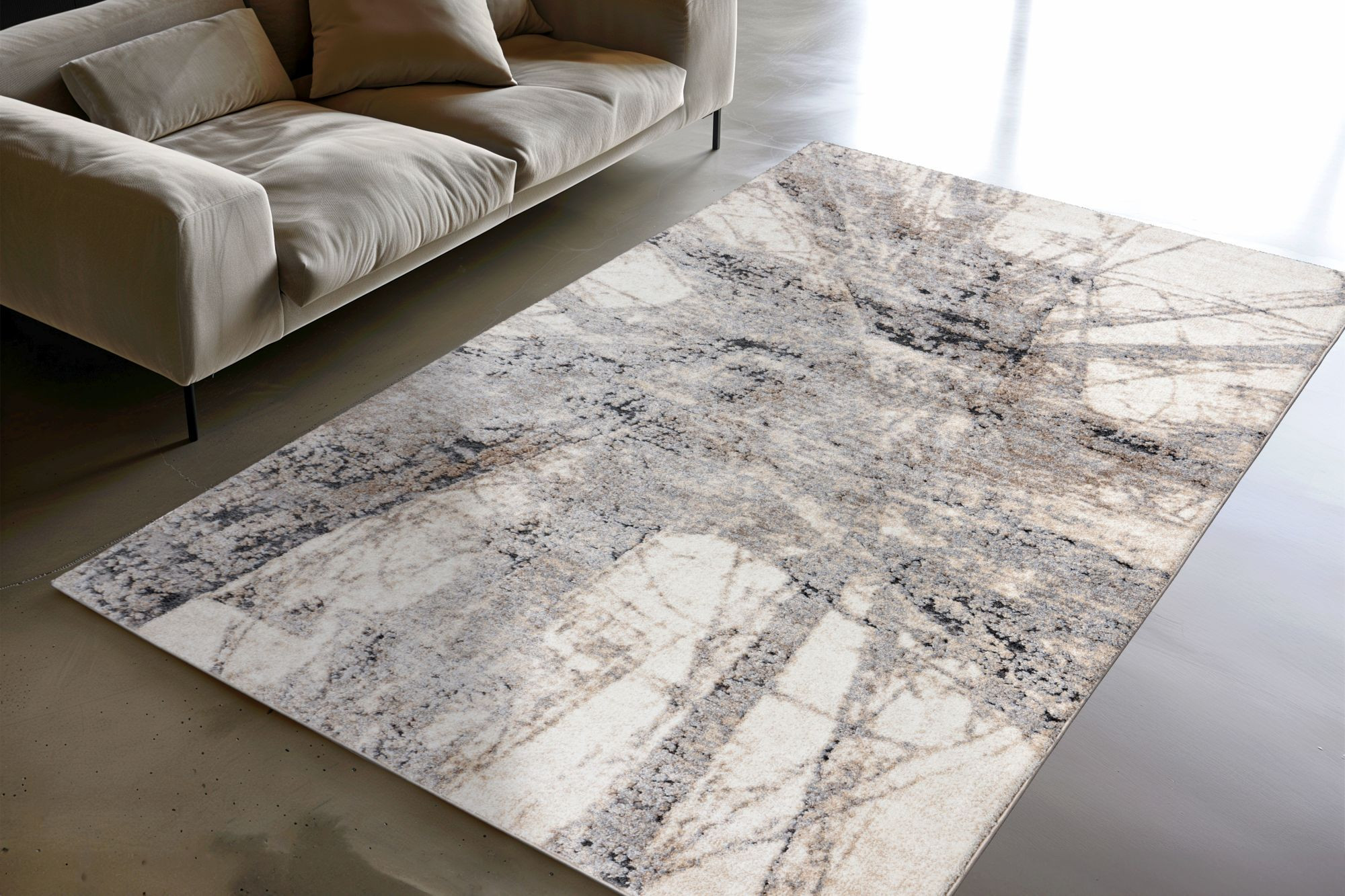 Obsession, Kusový koberec My Bologna 460 Grey, 80x150, šedá, chodba / předsíň