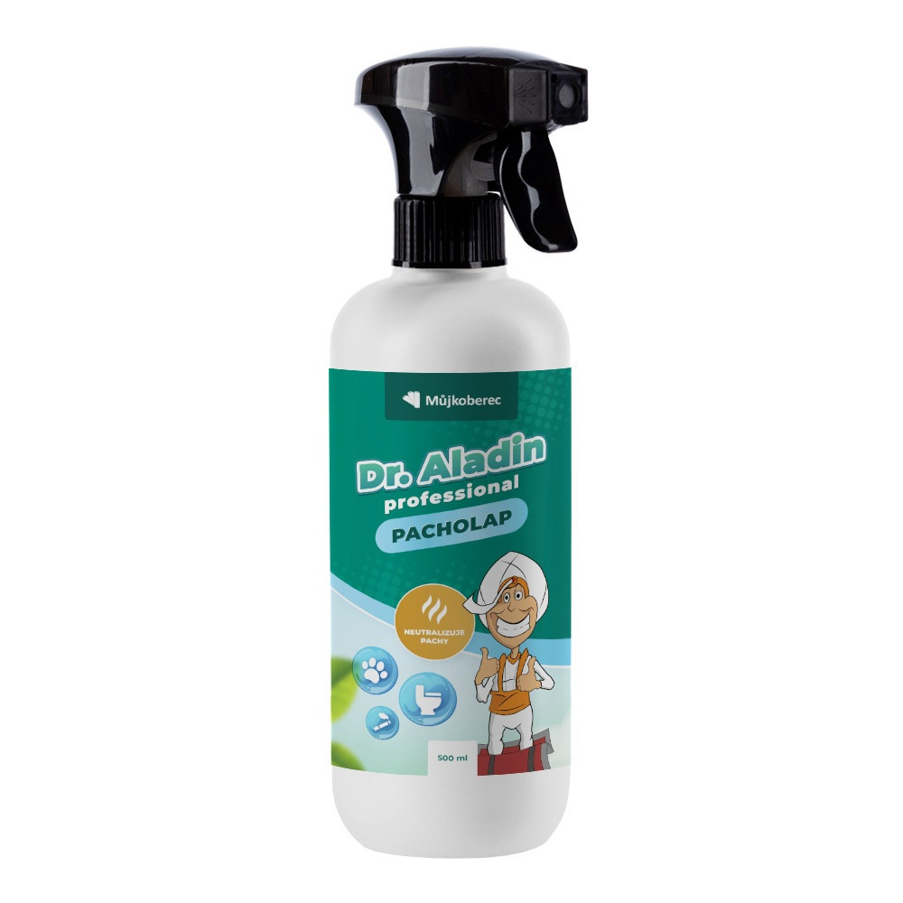 Levně AladinWorld Expres Neutralizátor pachů a osvěžovač 500ml - Dr. Aladin Pacholap - 500 ml