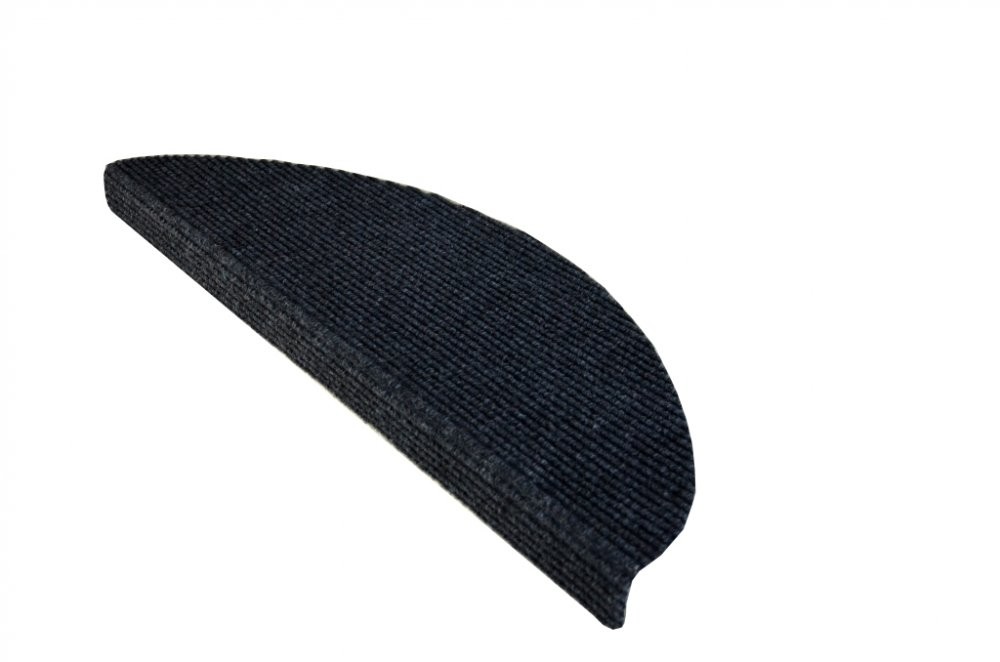 Levně Vopi Nášlapy na schody Quick step antracit půlkruh, samolepící - 24x65 půlkruh (rozměr včetně ohybu)