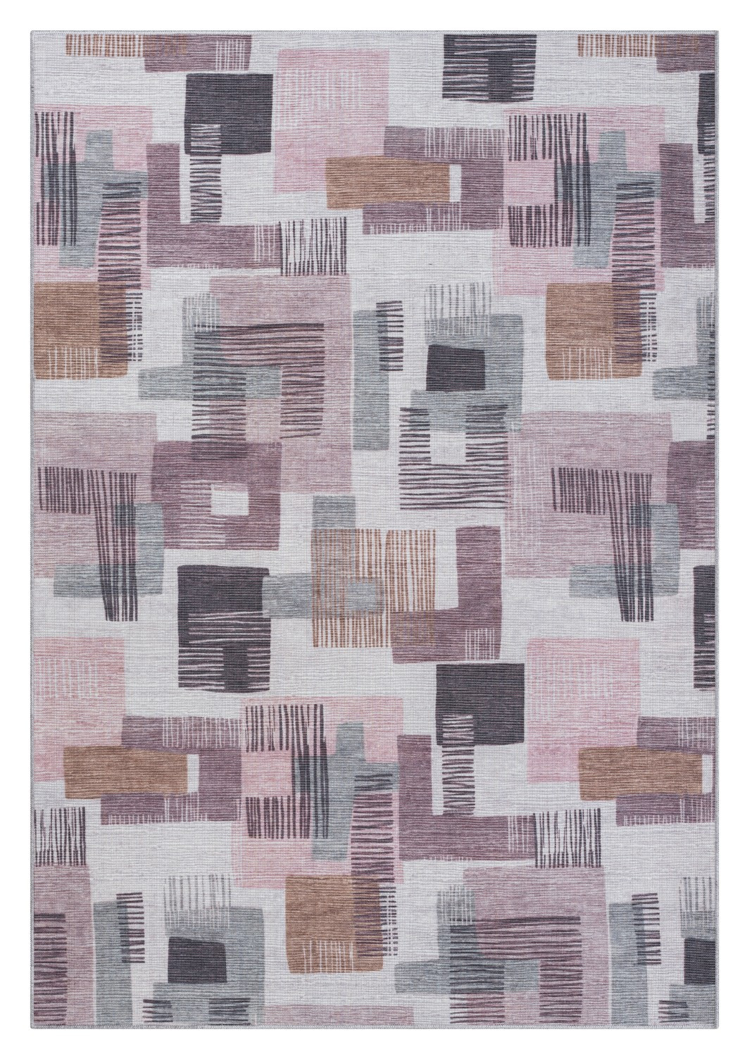 Levně My Flair, Kusový koberec Blair CA30018 cream – na ven i na doma, 160x230, růžová, chodba / předsíň