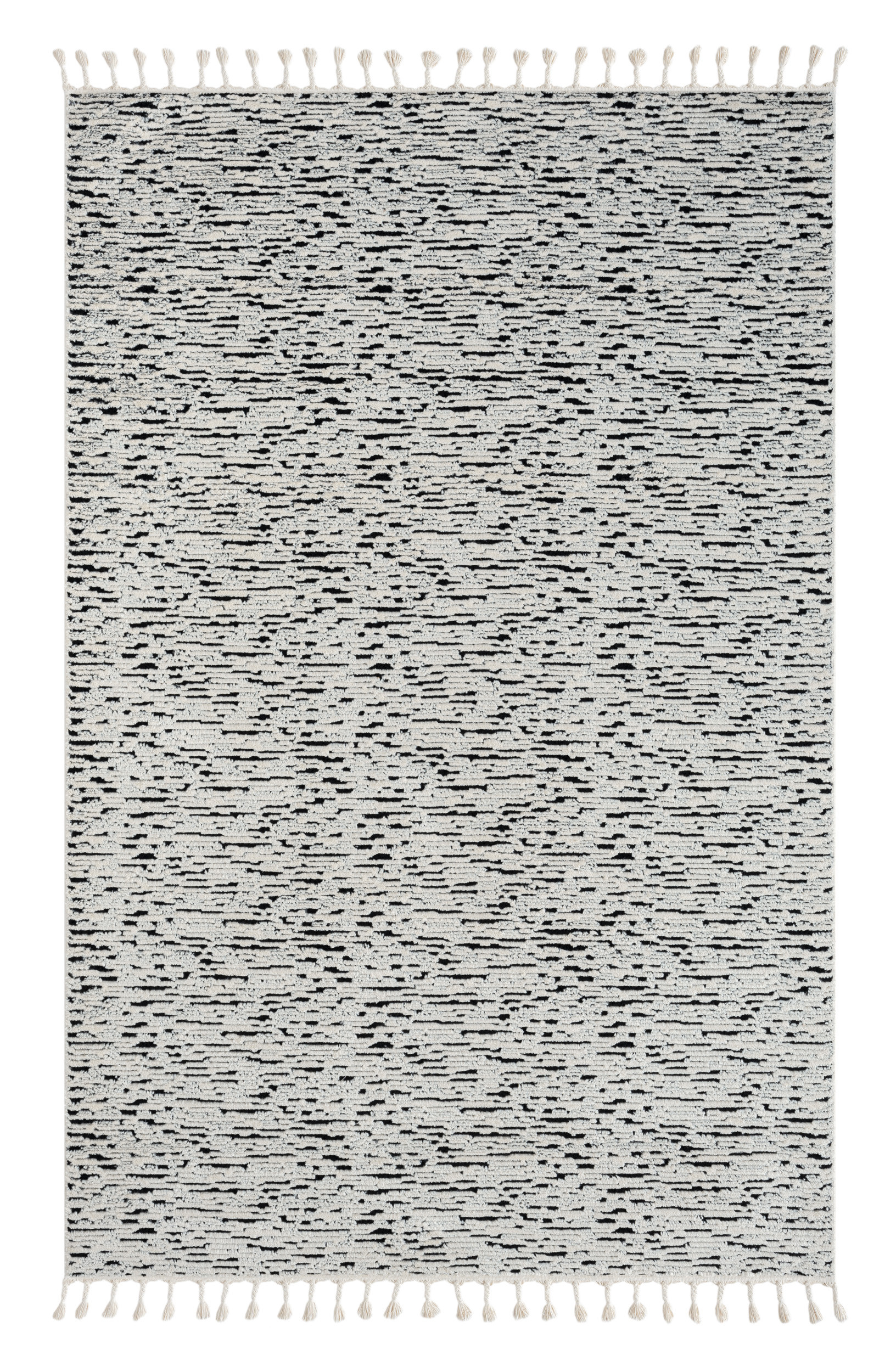 Levně My Flair, Kusový koberec Moroccan Spirit schwarz, 100x200, černobílá, ložnice