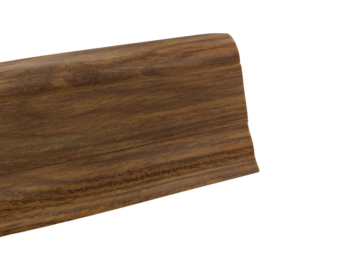 Levně Döllken, DOPRODEJ: 2500x50x25 mm cm Soklová podlahová lišta SLK50 W475 Ořech authentic 2,5 m, 2500x50x25 mm, hnědá