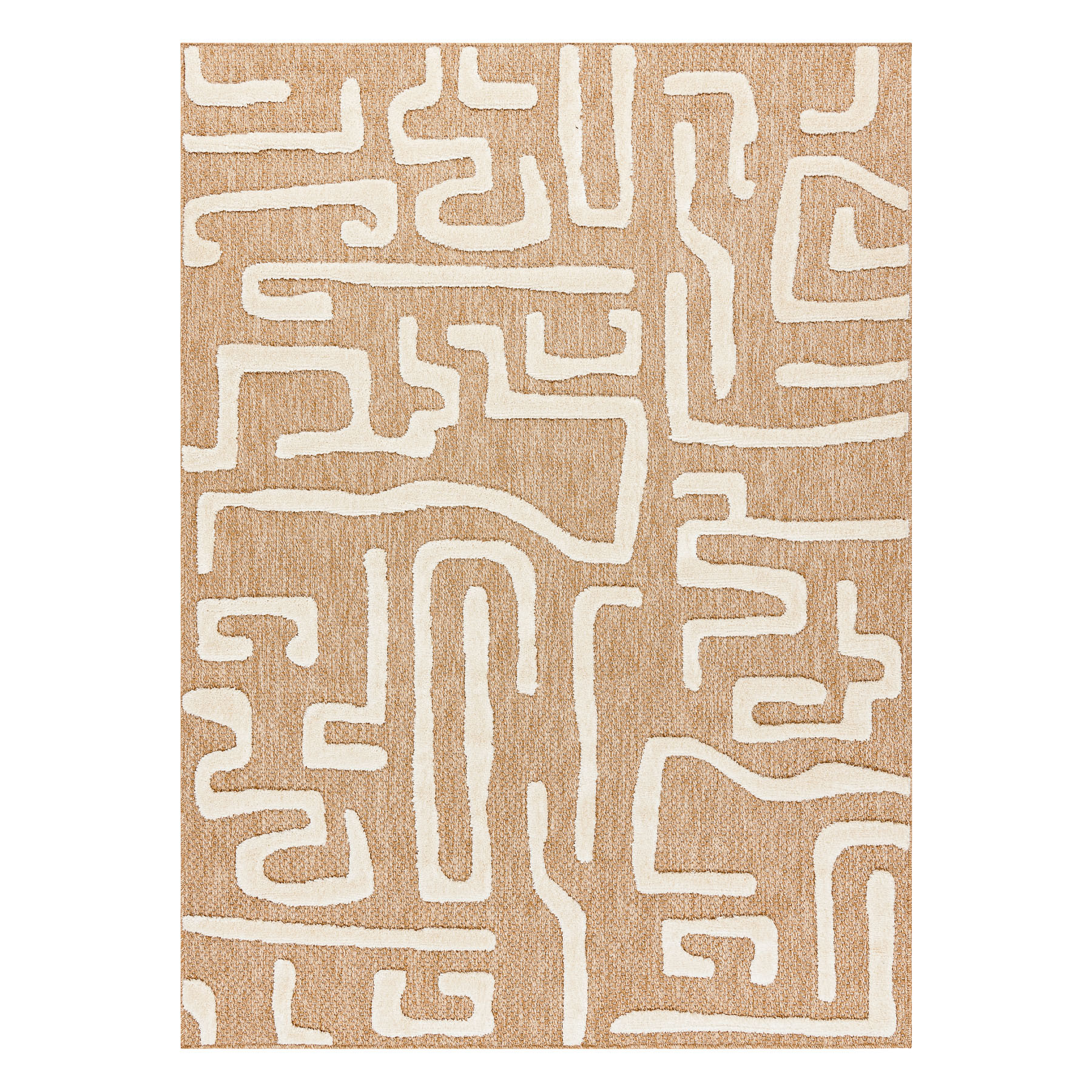Levně Dywany Łuszczów, Kusový koberec Spark 0711A beige/cream, 120x170, béžová, chodba / předsíň