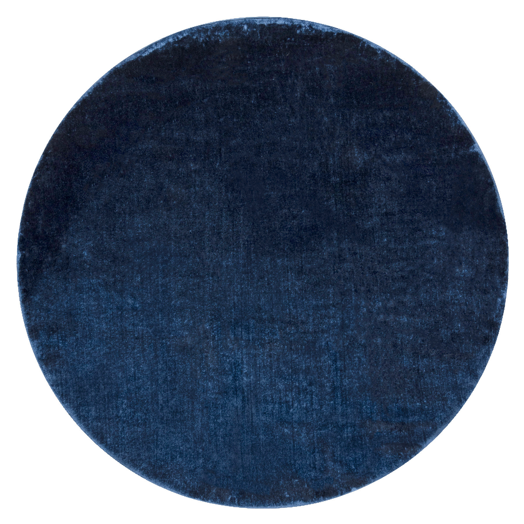 Dywany Łuszczów, Kusový koberec Visco Rabbit Dark blue 10 kruh, 160x160 (průměr) kruh, modrá, dětský pokoj
