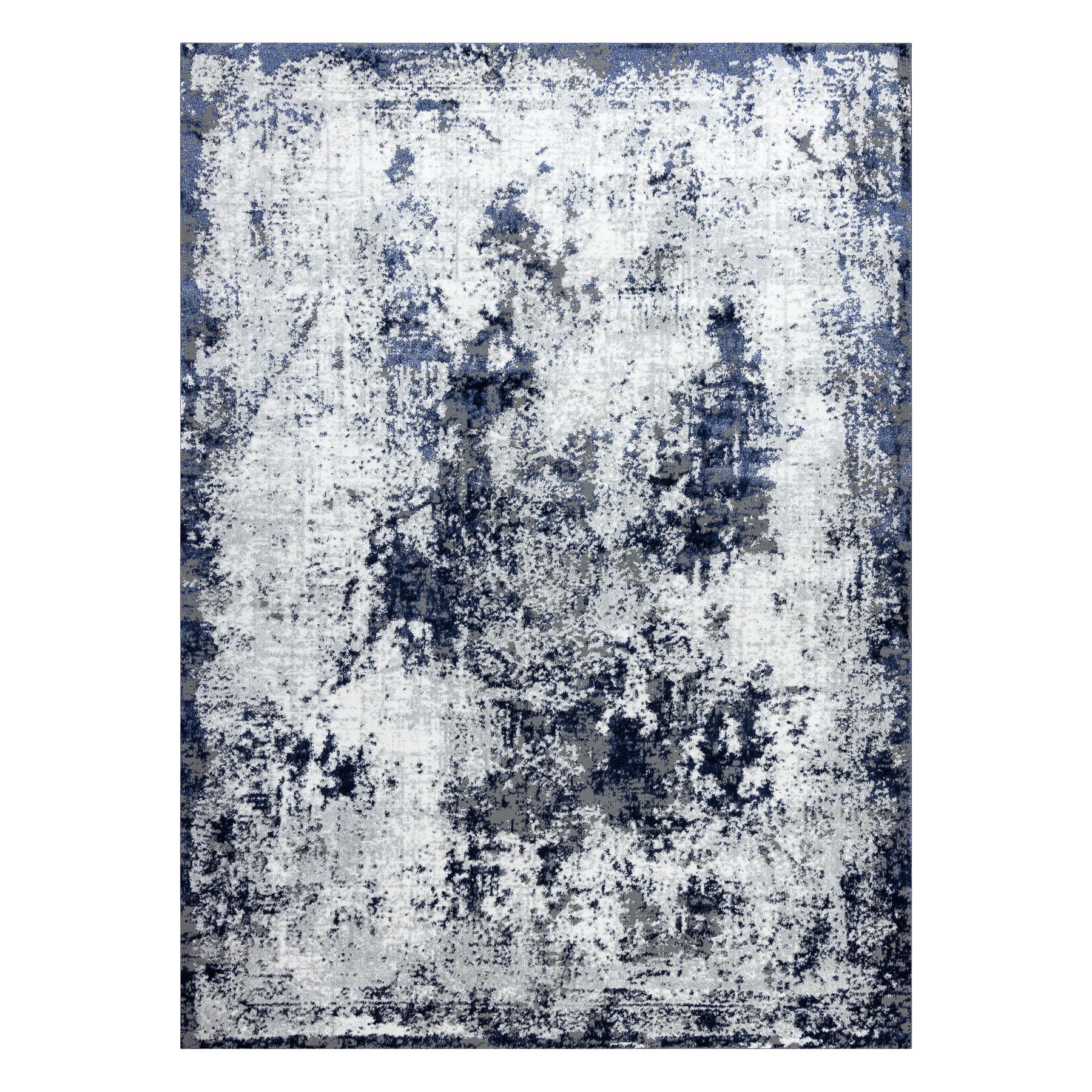 Levně Dywany Łuszczów, Kusový koberec Allure 1959 white/blue, 120x170, modrá, kancelář