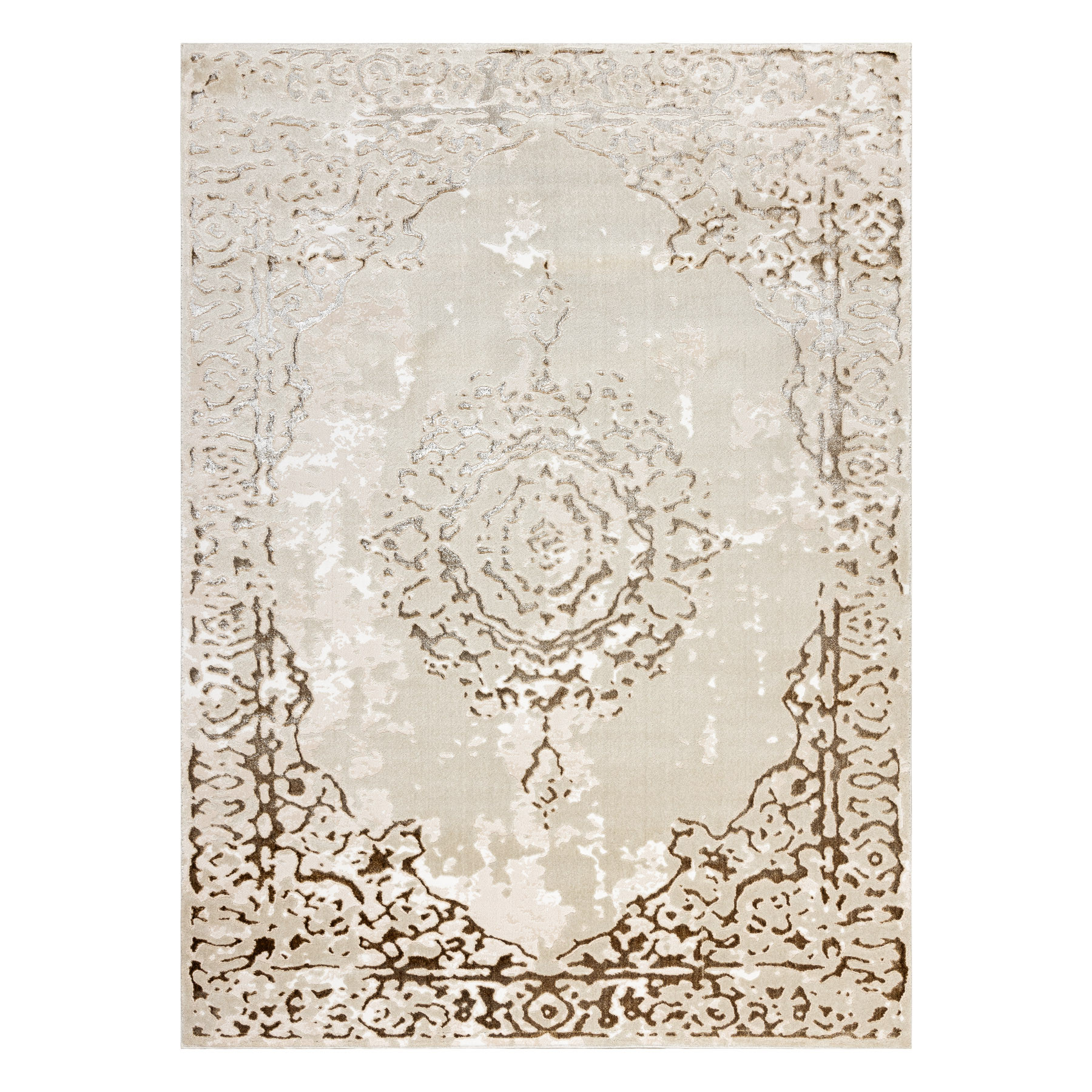Levně Dywany Łuszczów, Kusový koberec Allure 1961 cream/gold, 120x170, žlutá, kancelář