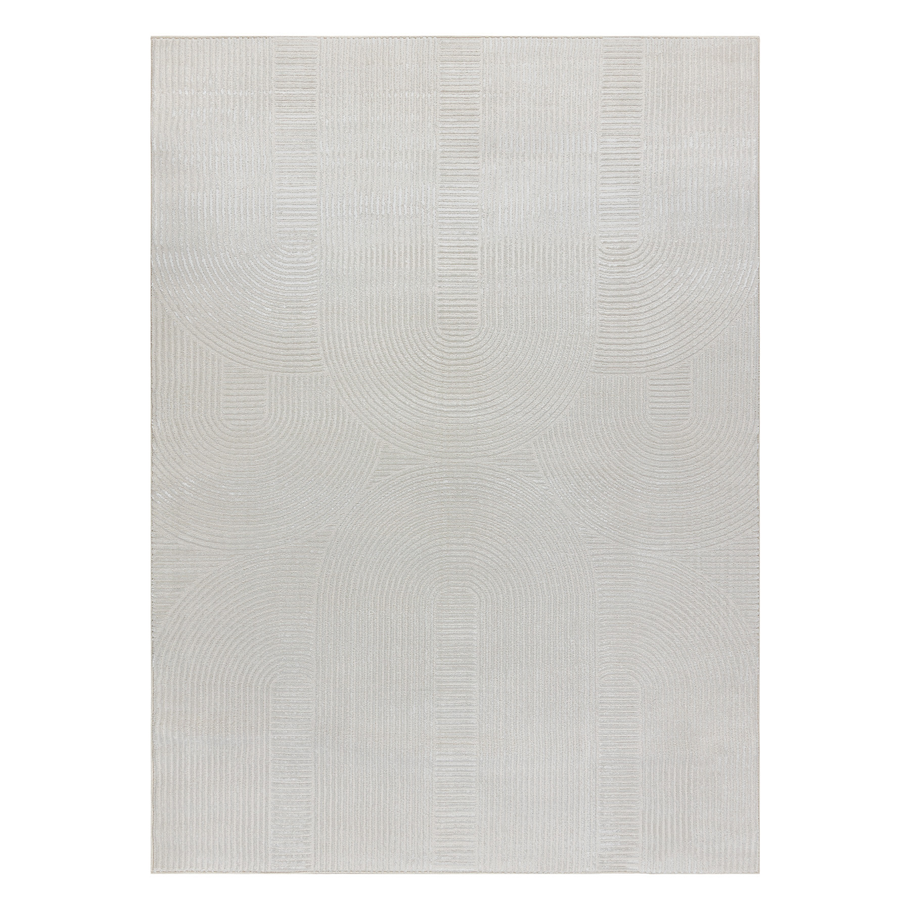 Dywany Łuszczów, Kusový koberec Balance 9086 cream, 80x150, bílá, ložnice