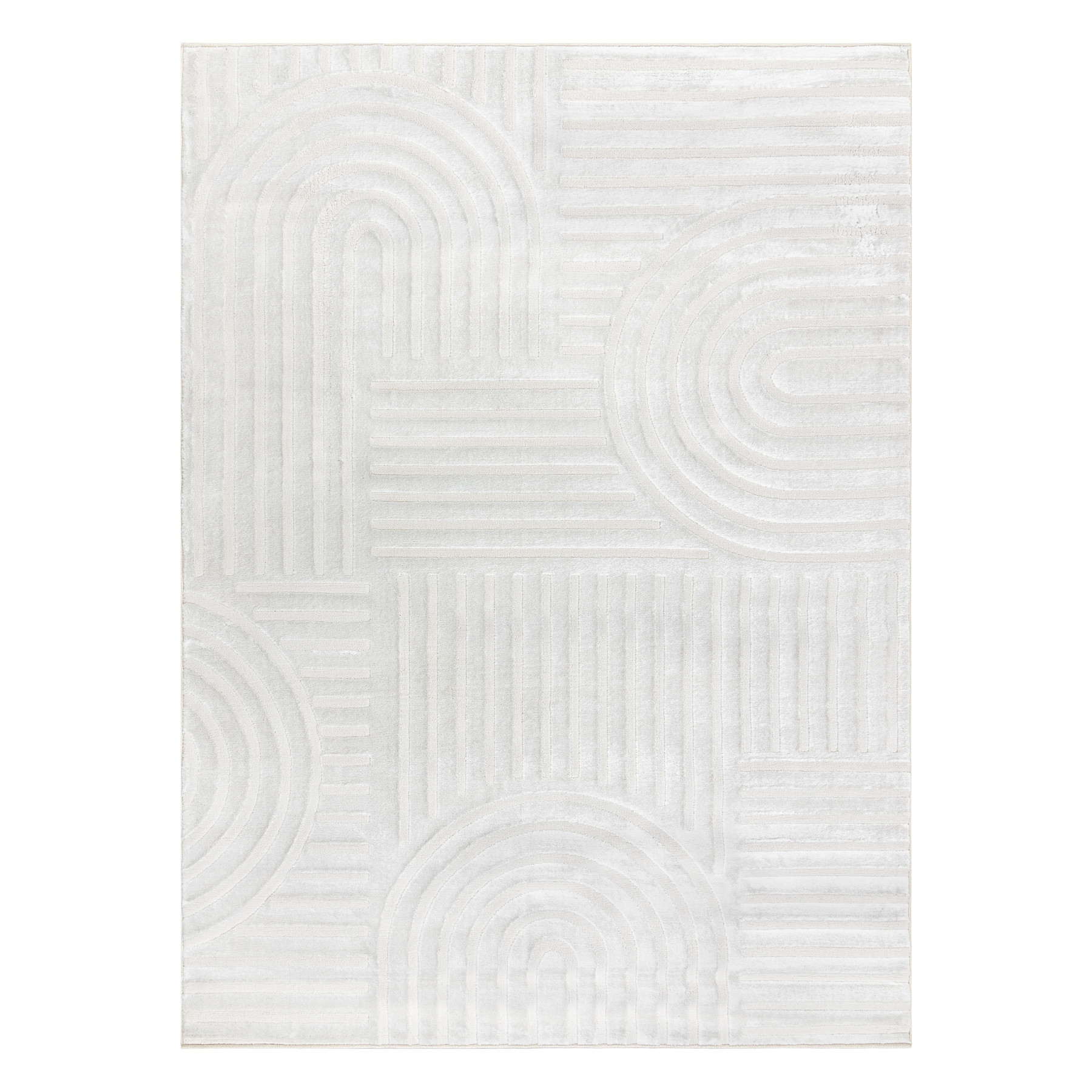 Levně Dywany Łuszczów, Kusový koberec Balance 1918 cream, 120x170, bílá, ložnice