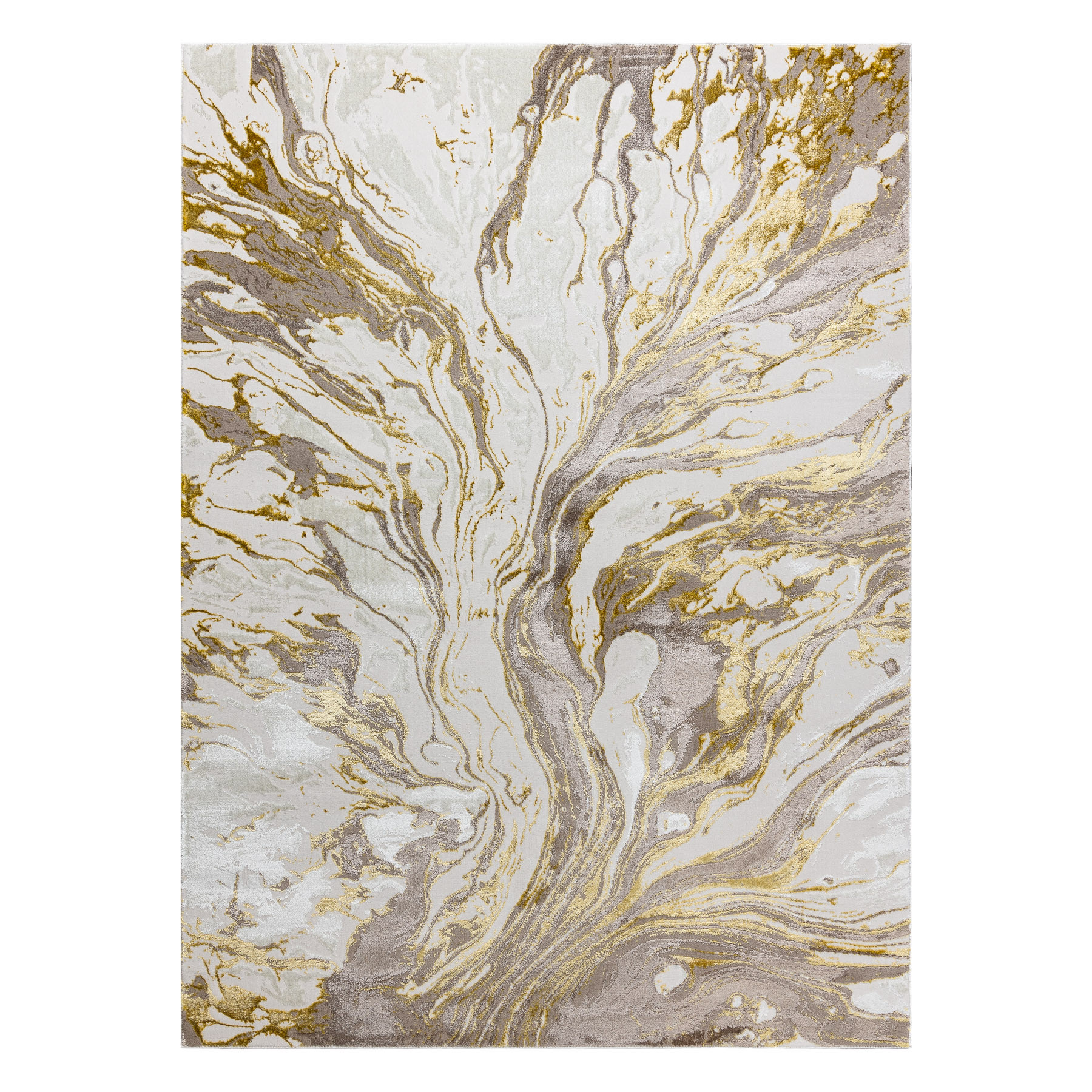Dywany Łuszczów, Kusový koberec Bliss Z162AZ173 gold/cream, 200x290, béžová, kancelář