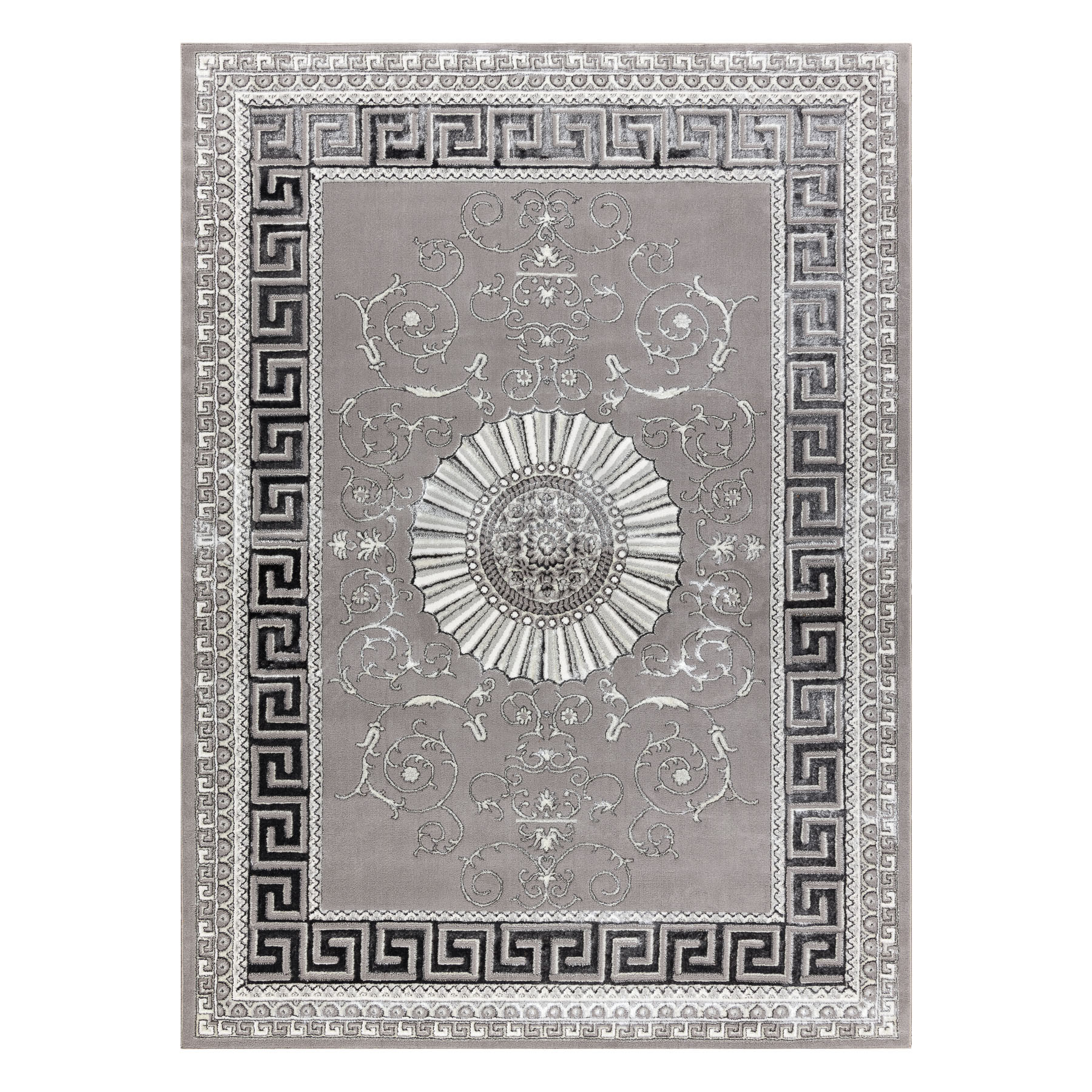 Dywany Łuszczów, Kusový koberec Bliss Z160AZ246 grey, 140x190, šedá, kancelář