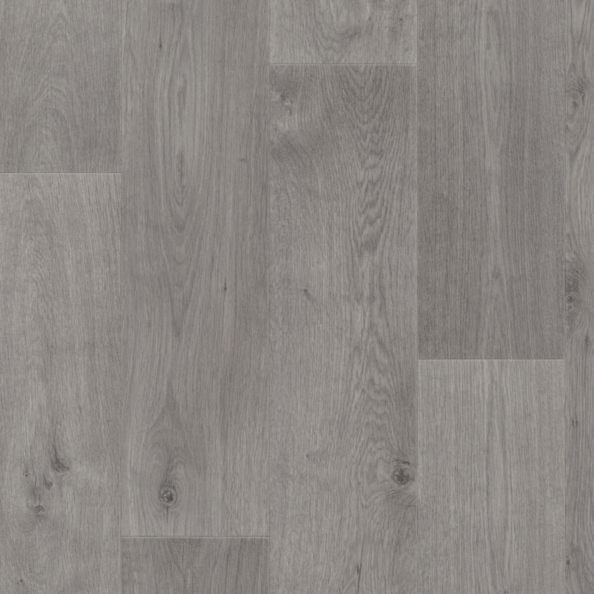 Levně Gerflor, PVC podlaha - lino AladinTex Ultra 1751 Pure Oak grey, na míru, šíře 4m, šedá, filc, chodba / předsíň