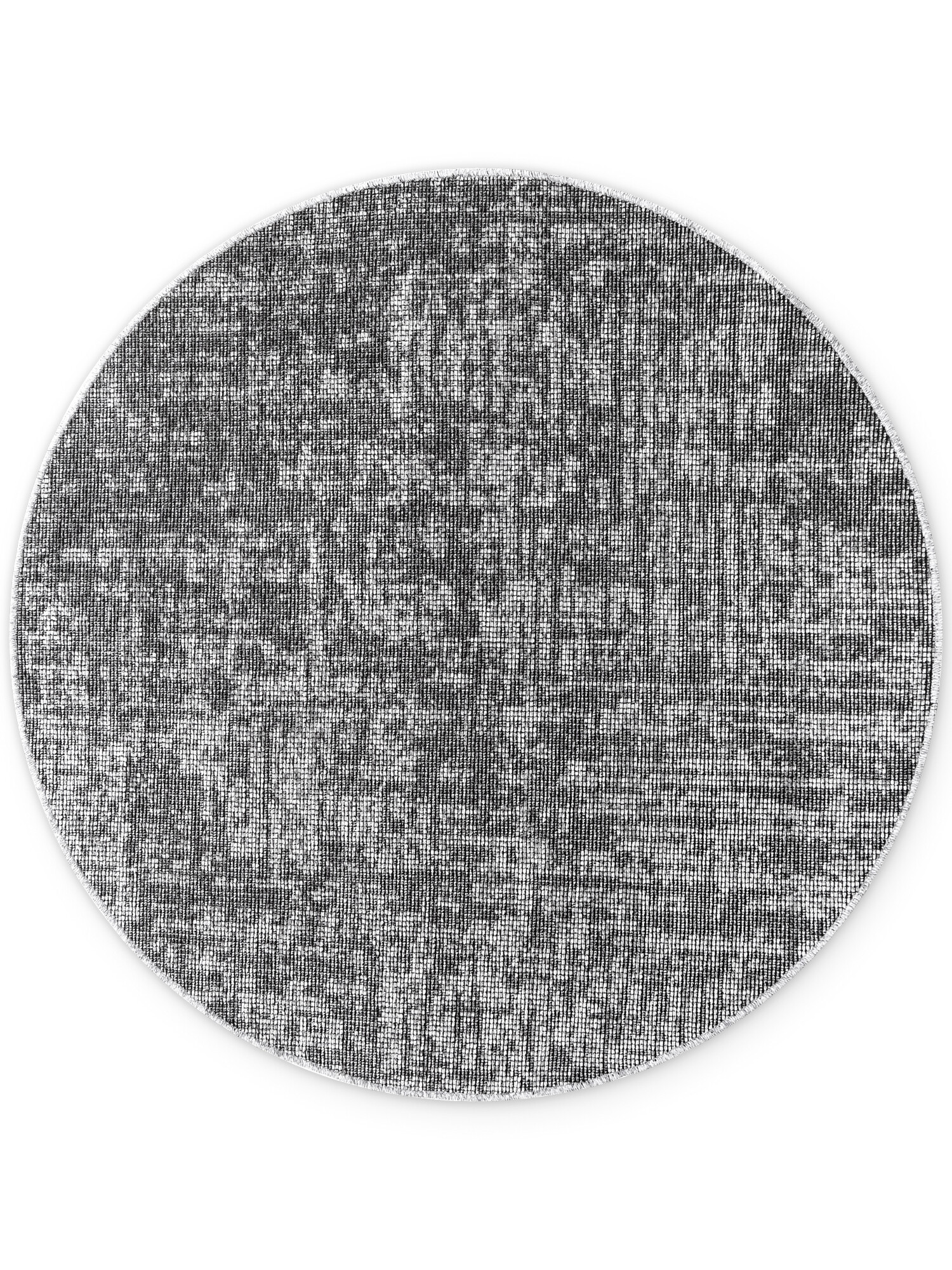 Levně ELLE Decoration, Kusový koberec Brilliance Prisma 106310 Silver Grey z kolekce Elle kruh, 160x160 (průměr) kruh, šedá, ložnice