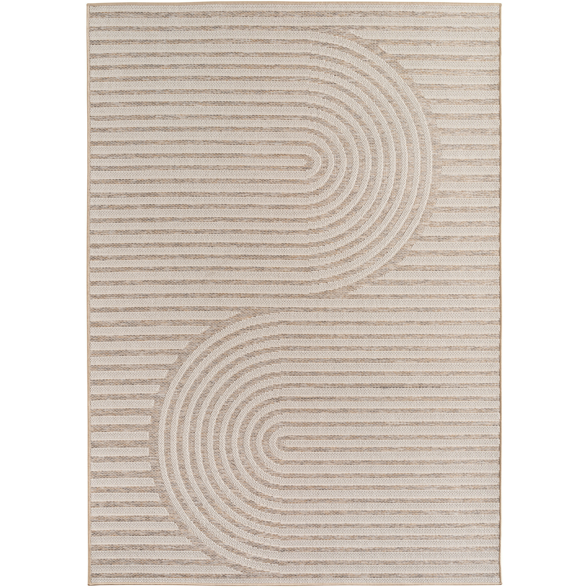 Levně Ayyildiz, Běhoun Desert 1301 beige - na ven i na doma, 80x250, béžová, chodba / předsíň