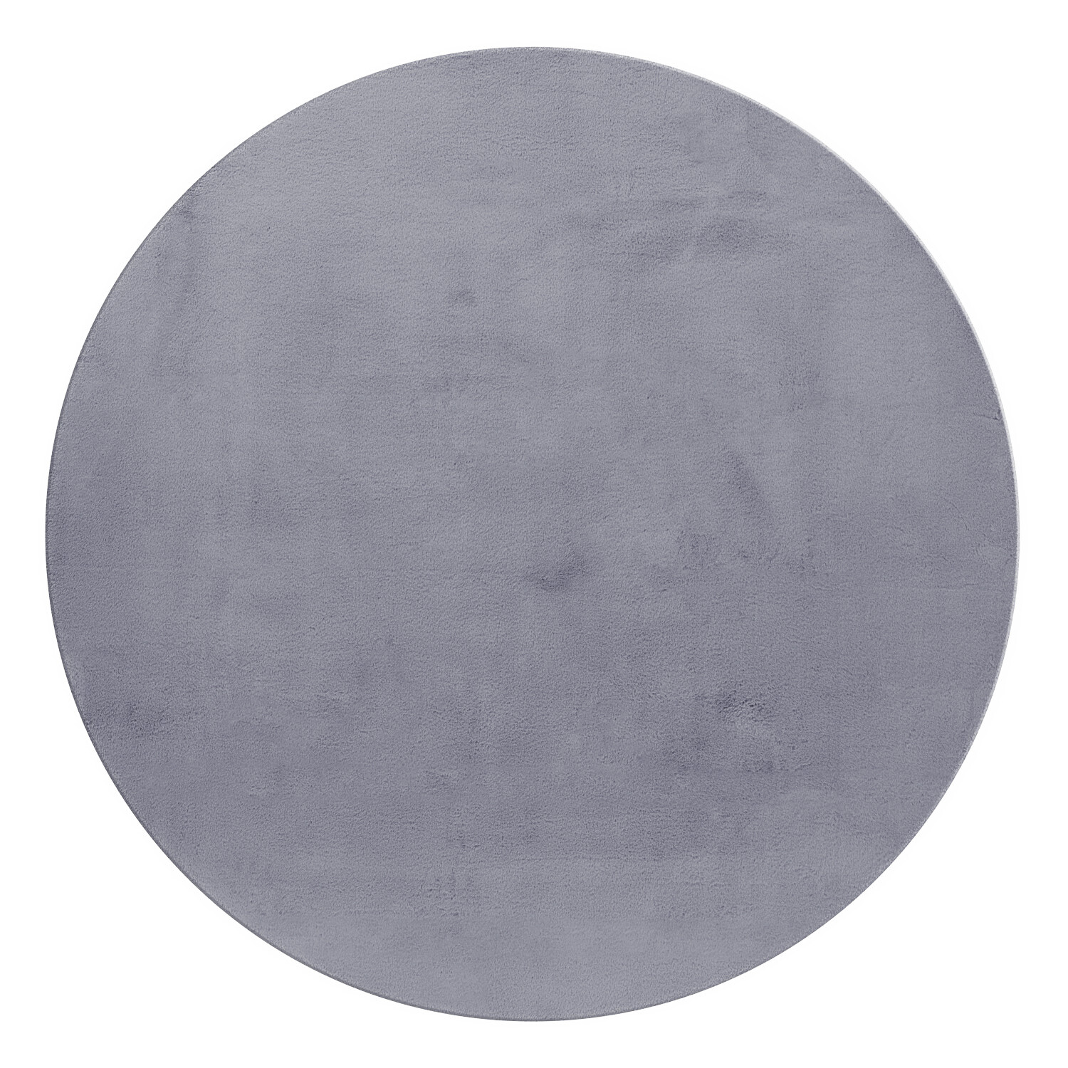 Levně Ayyildiz, Kusový koberec Pouffy 5100 Grey kruh, 120x120 (průměr) kruh, šedá, obývací pokoj