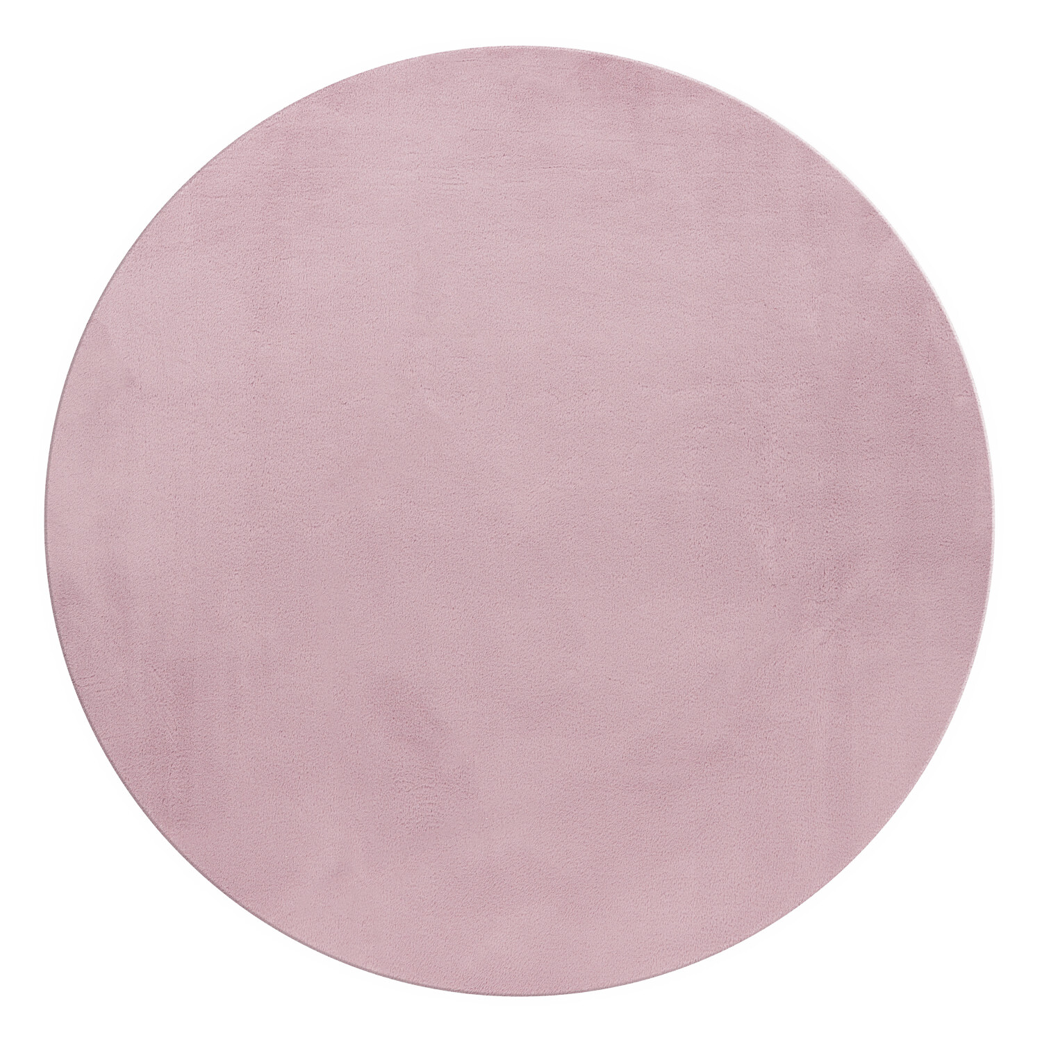 Levně Ayyildiz, Kusový koberec Pouffy 5100 Rose kruh, 120x120 (průměr) kruh, růžová, obývací pokoj