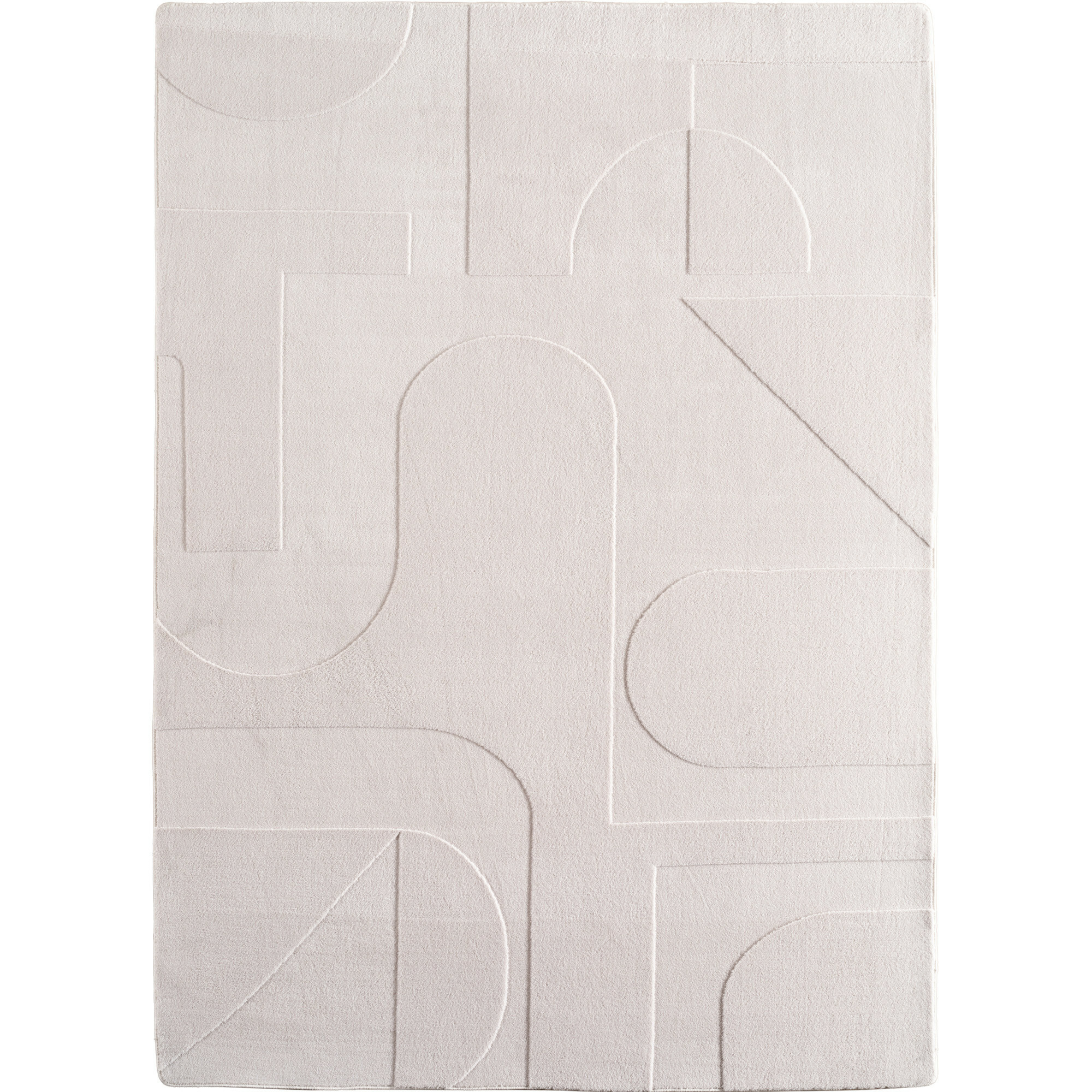 Ayyildiz, Kusový koberec Pompei 1614 cream, 80x150, bílá, chodba / předsíň