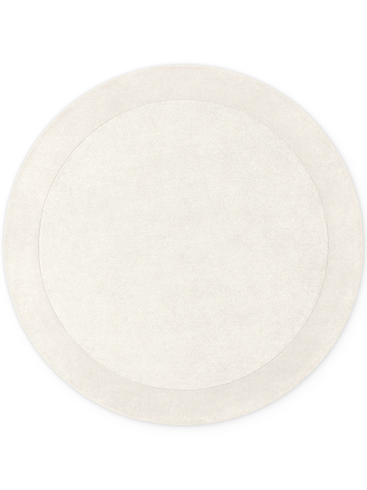 Levně Villeroy & Boch, Kusový koberec Villeroy & Boch Kari 106281 Cream kruh, 150x150 (průměr) kruh, bílá, ložnice